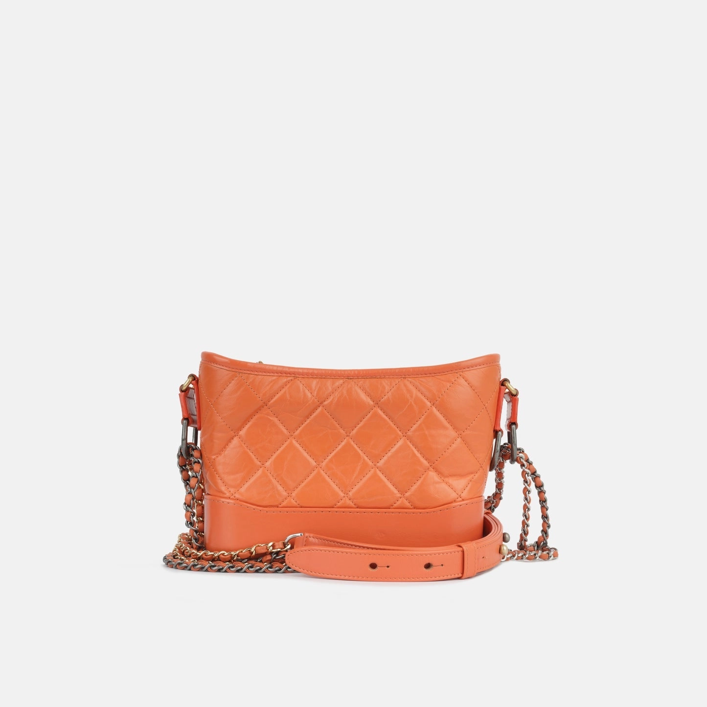 Chanel Chanel - Gabrielle Small - Orange Lambskin MHW - Pre Loved