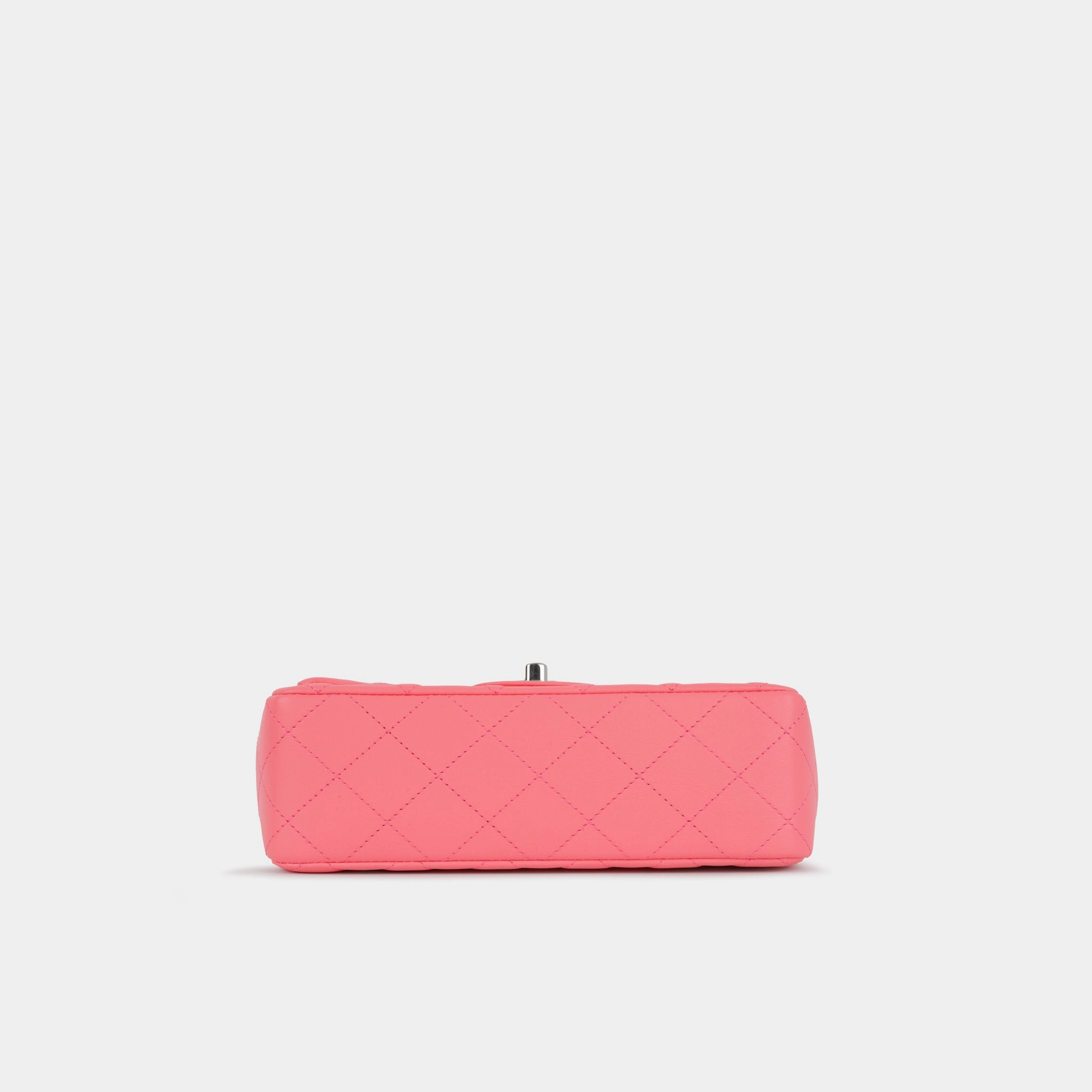 Chanel Classic Flap Bag - Neon Pink (NWT)