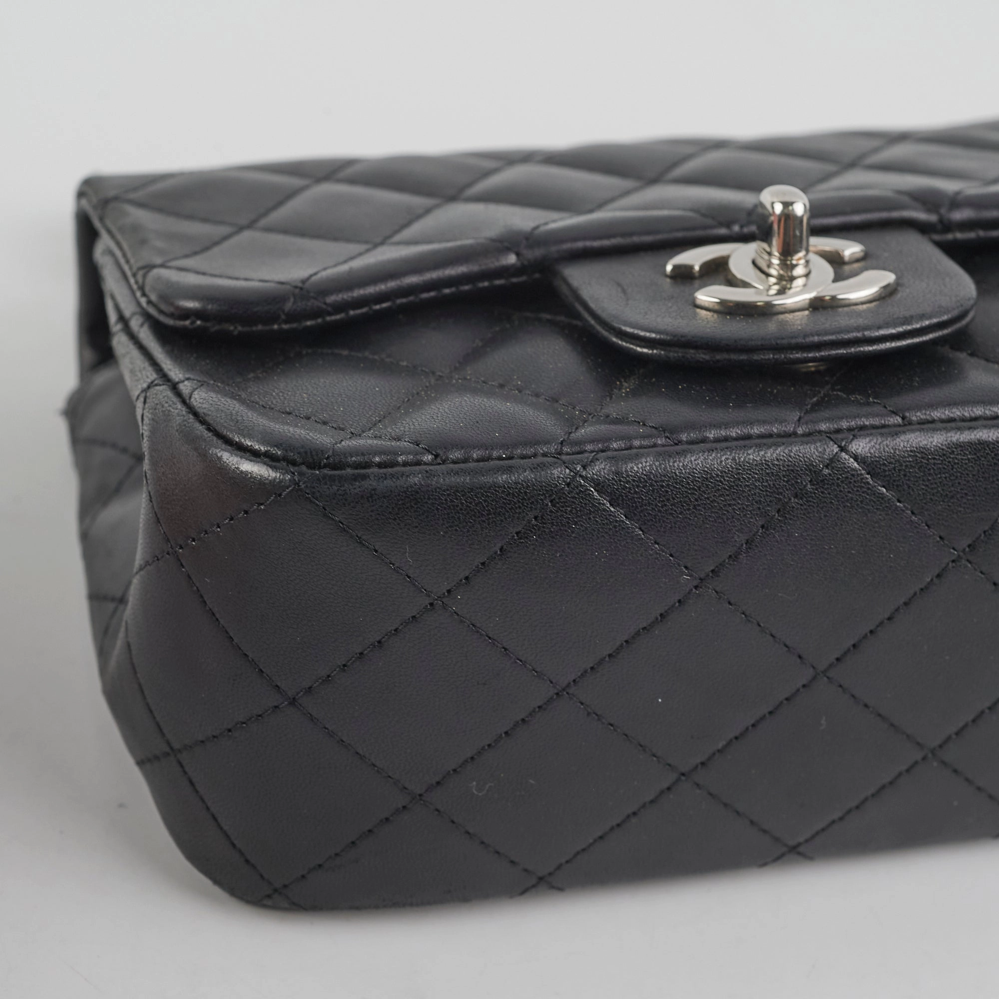 Chanel Classic Flap Square Lambskin Black