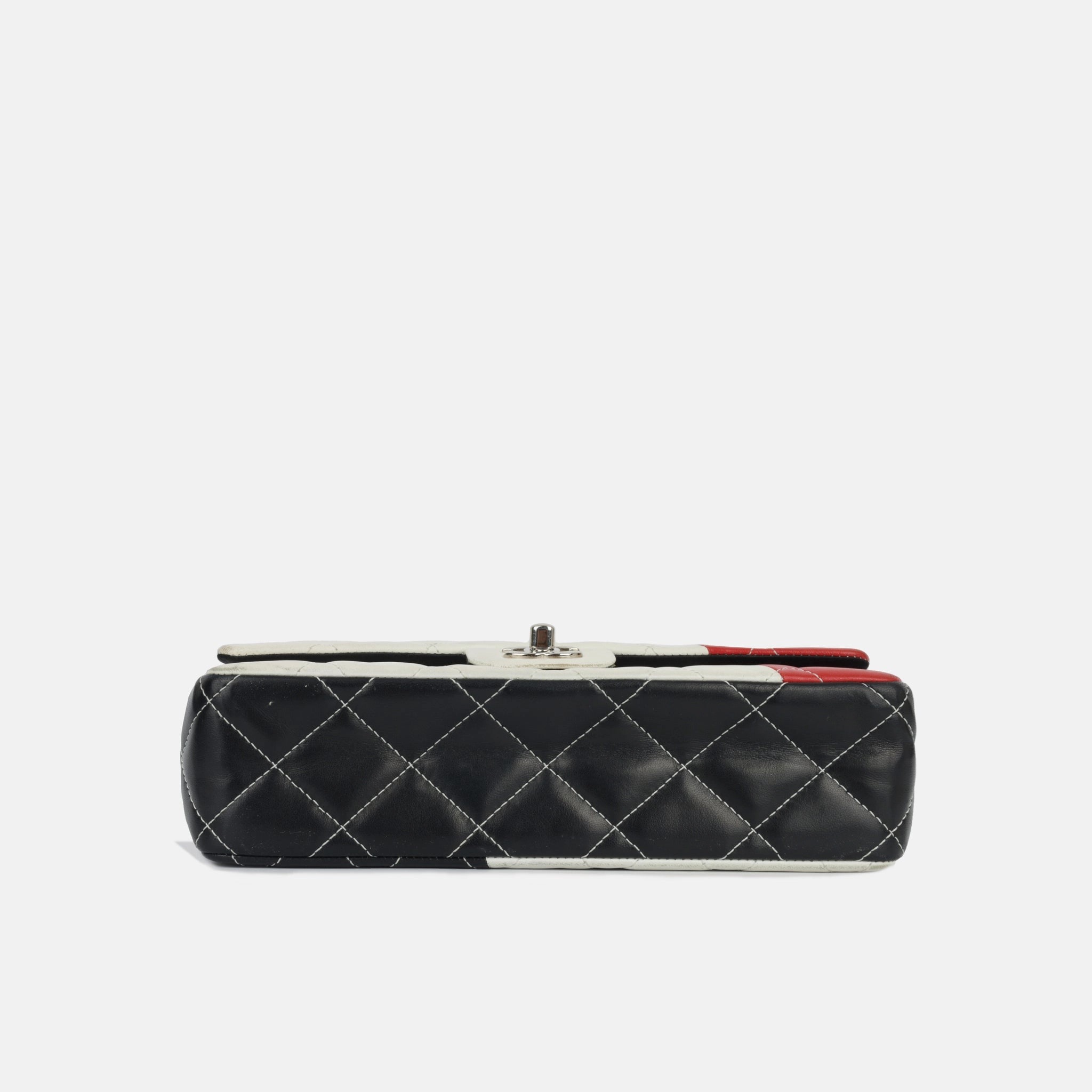 Chanel Colorblock Classic Flap Bag - Medium