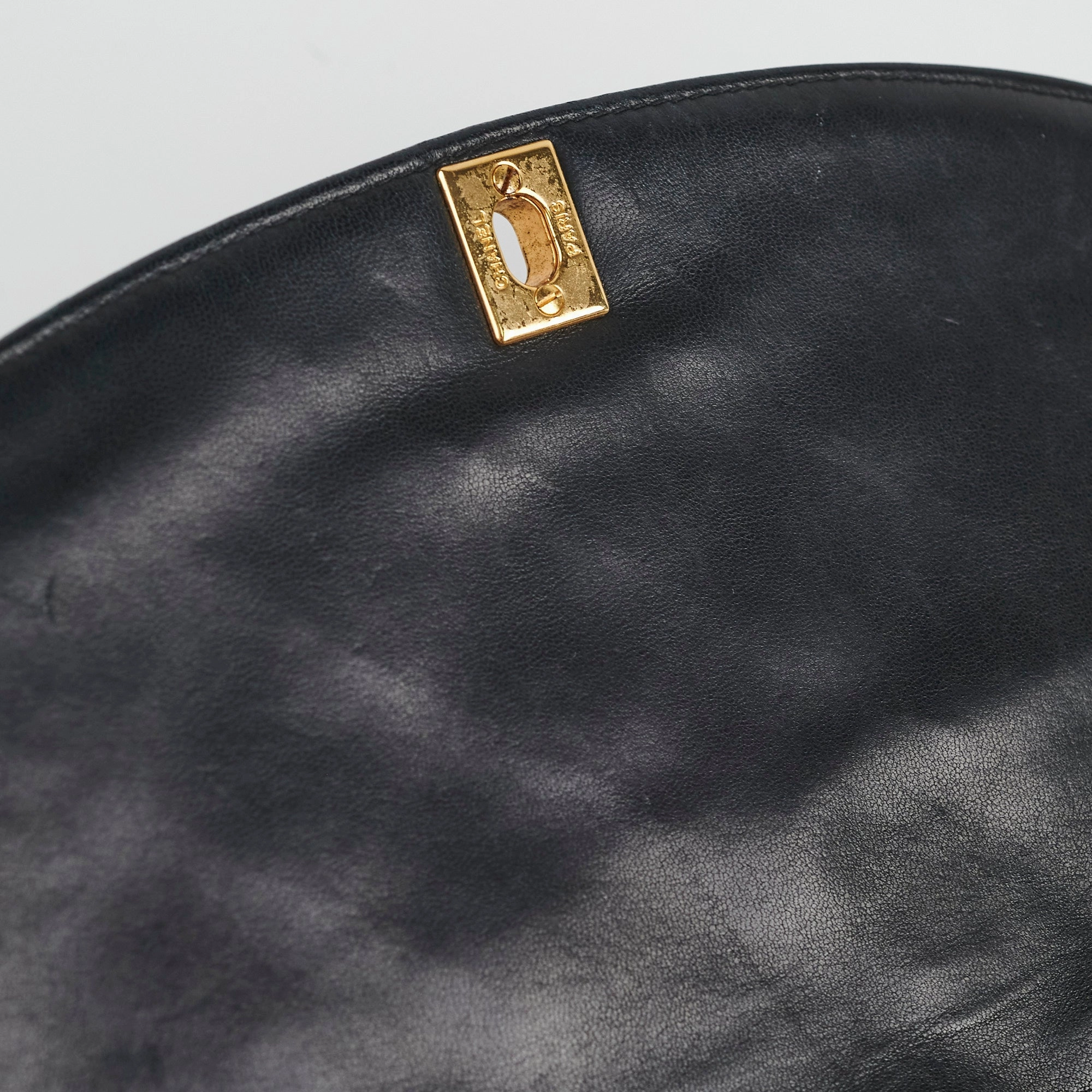 Chanel Diana Lambskin Black Medium