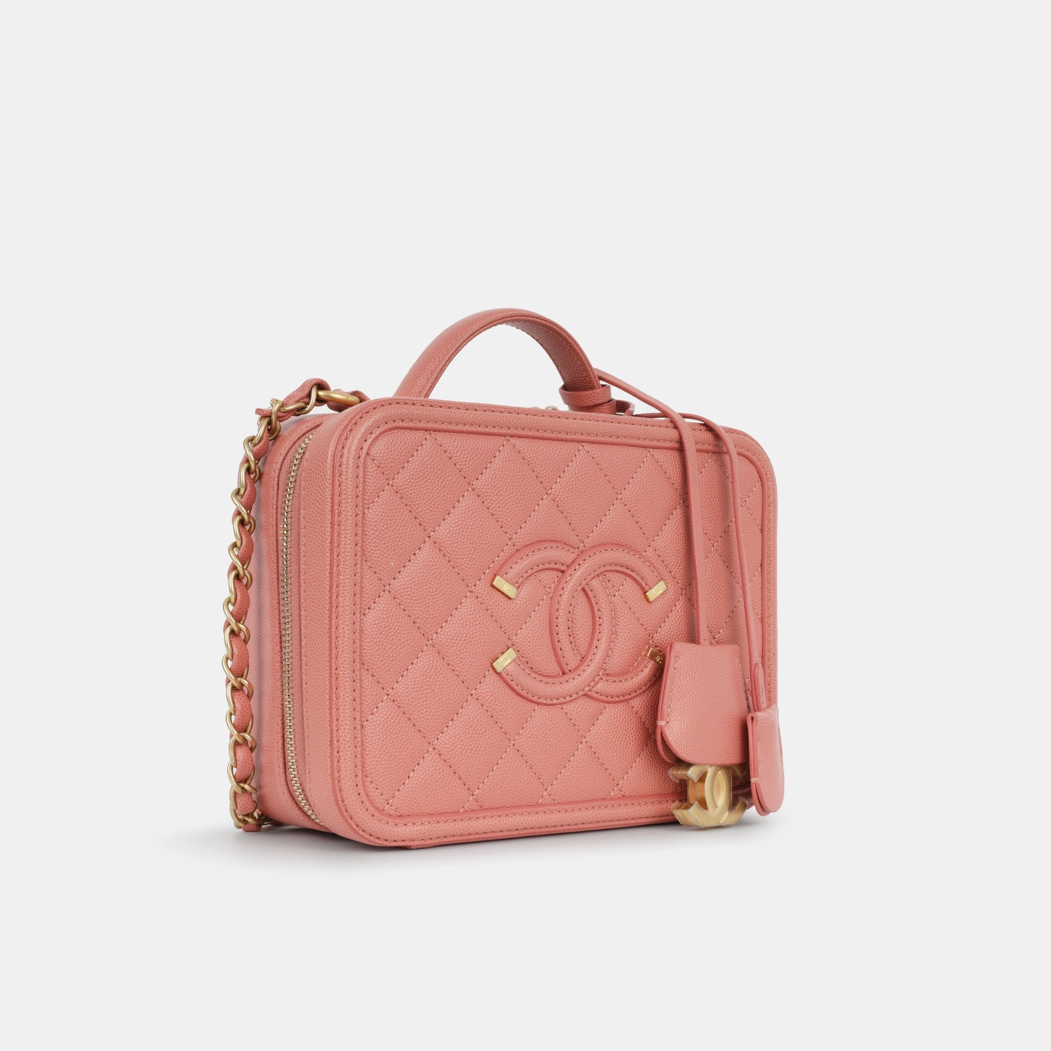 Chanel Filigree CC Vanity Case - Medium