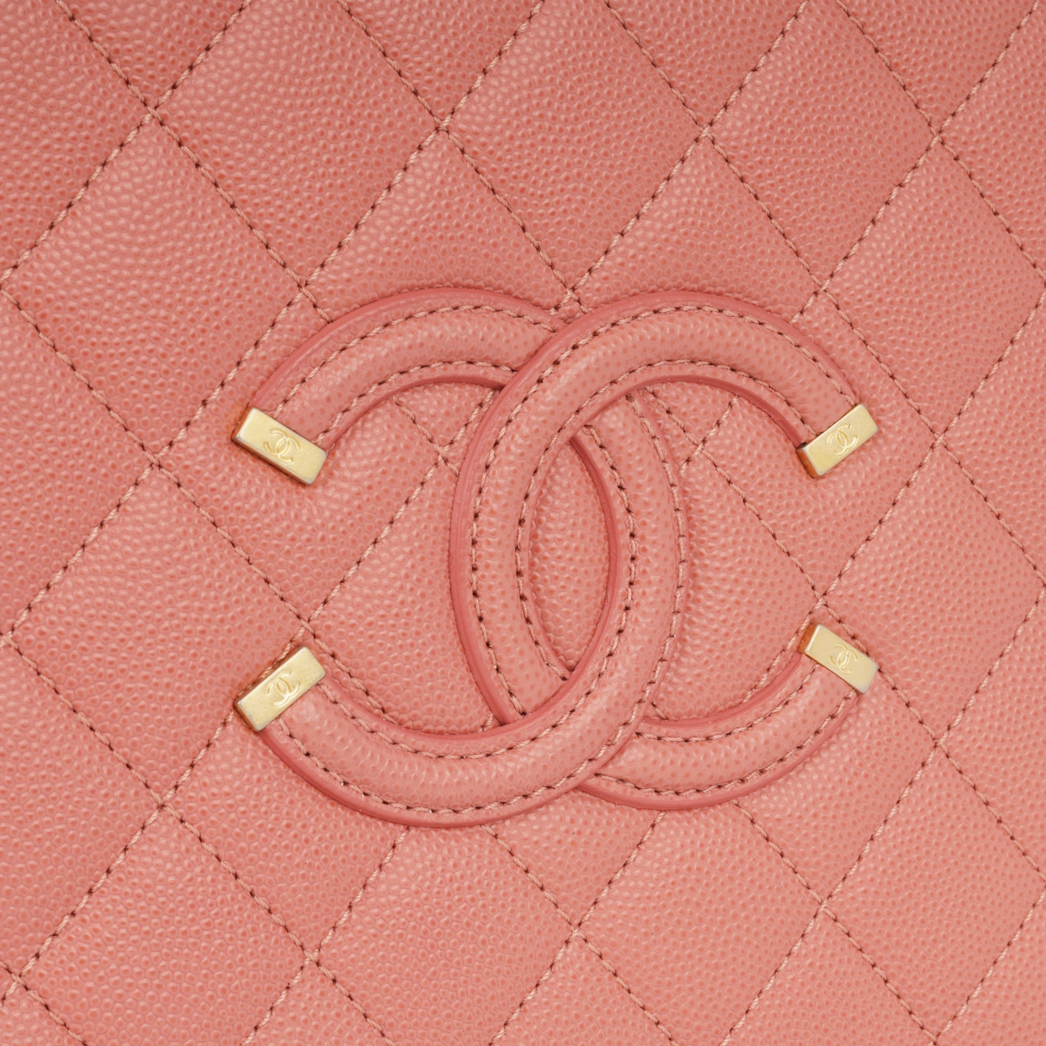 Chanel Filigree CC Vanity Case - Medium