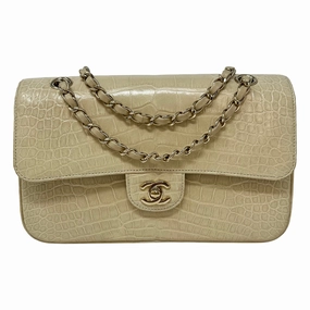 Chanel Medium Alligator Classic Double Flap Bag