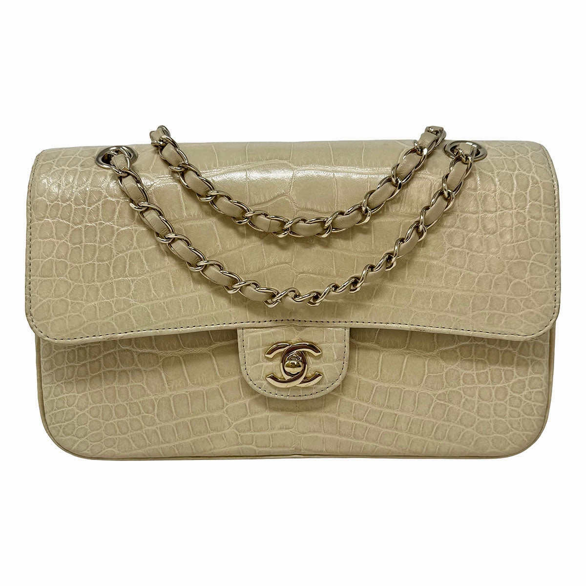 Chanel Medium Alligator Classic Double Flap Bag