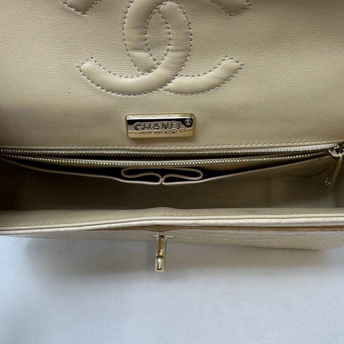 Chanel Medium Alligator Classic Double Flap Bag