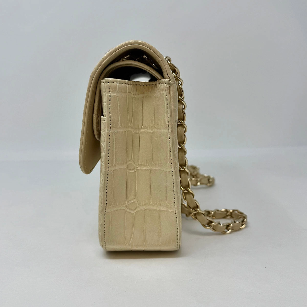 Chanel Medium Alligator Classic Double Flap Bag