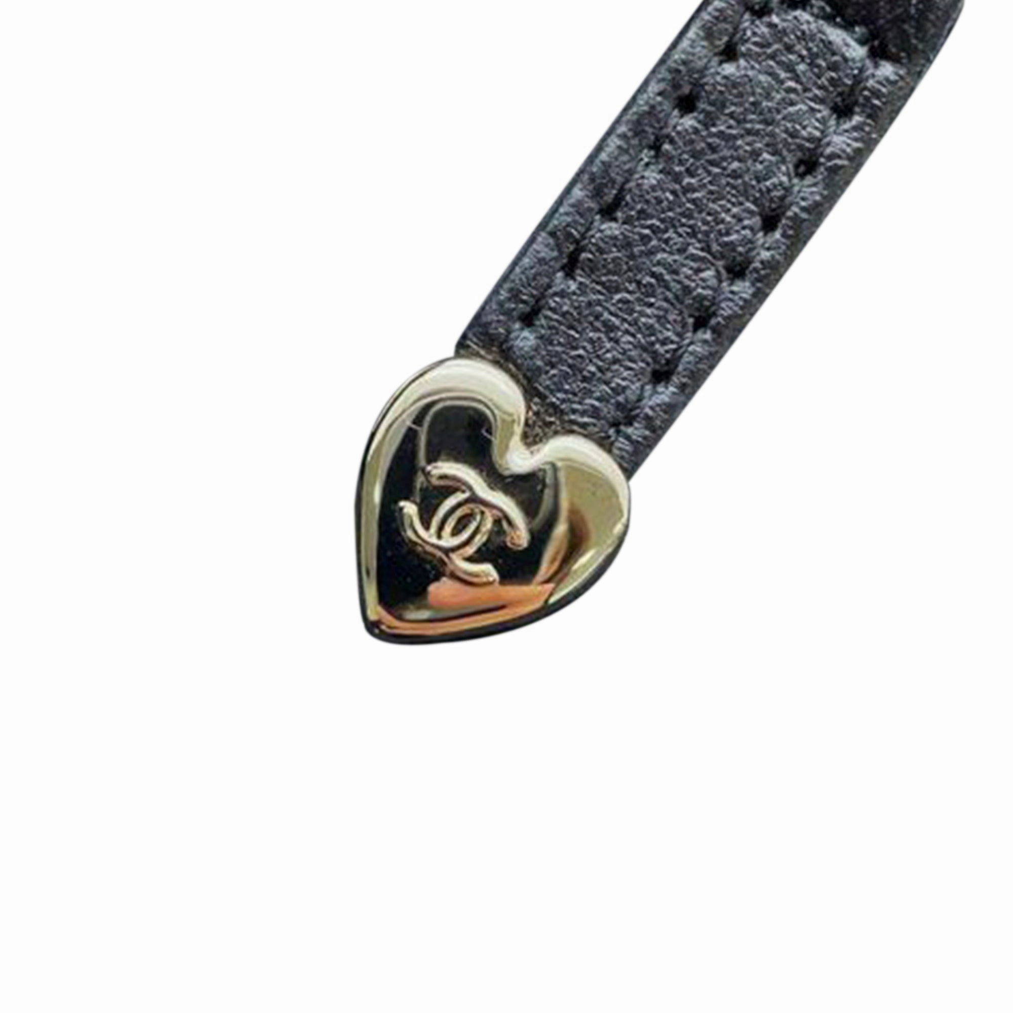 Chanel Mini Lambskin Cc In Love Heart Crossbody