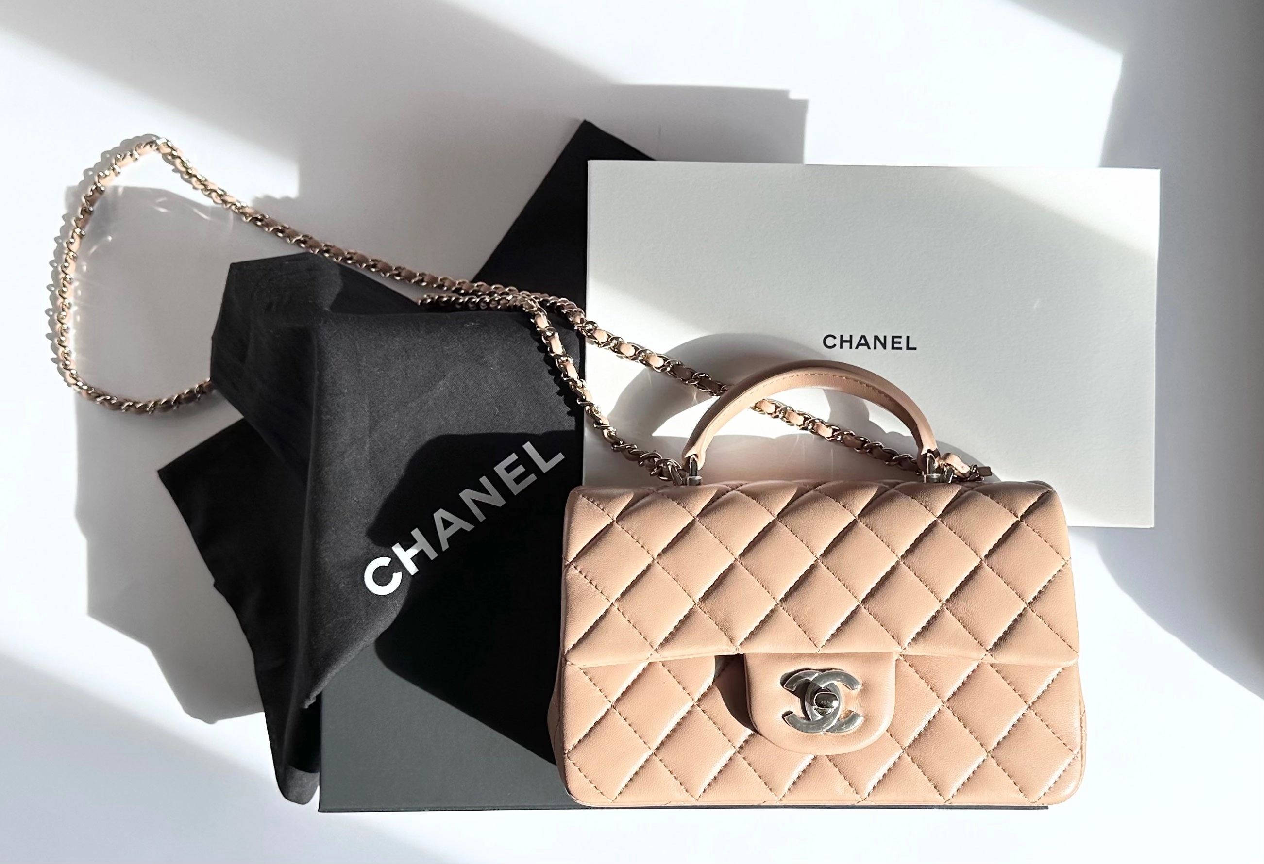 Chanel Mini Rectangular Top Handle (NWT)