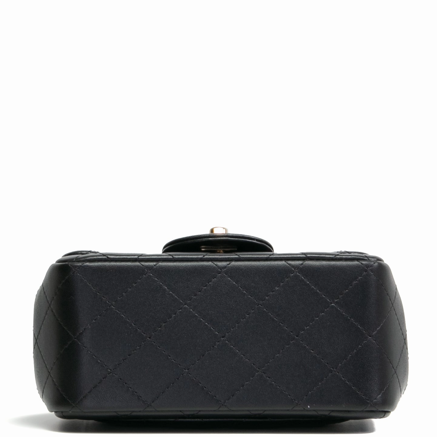 CHANEL Mini Square Flap Bag - Black