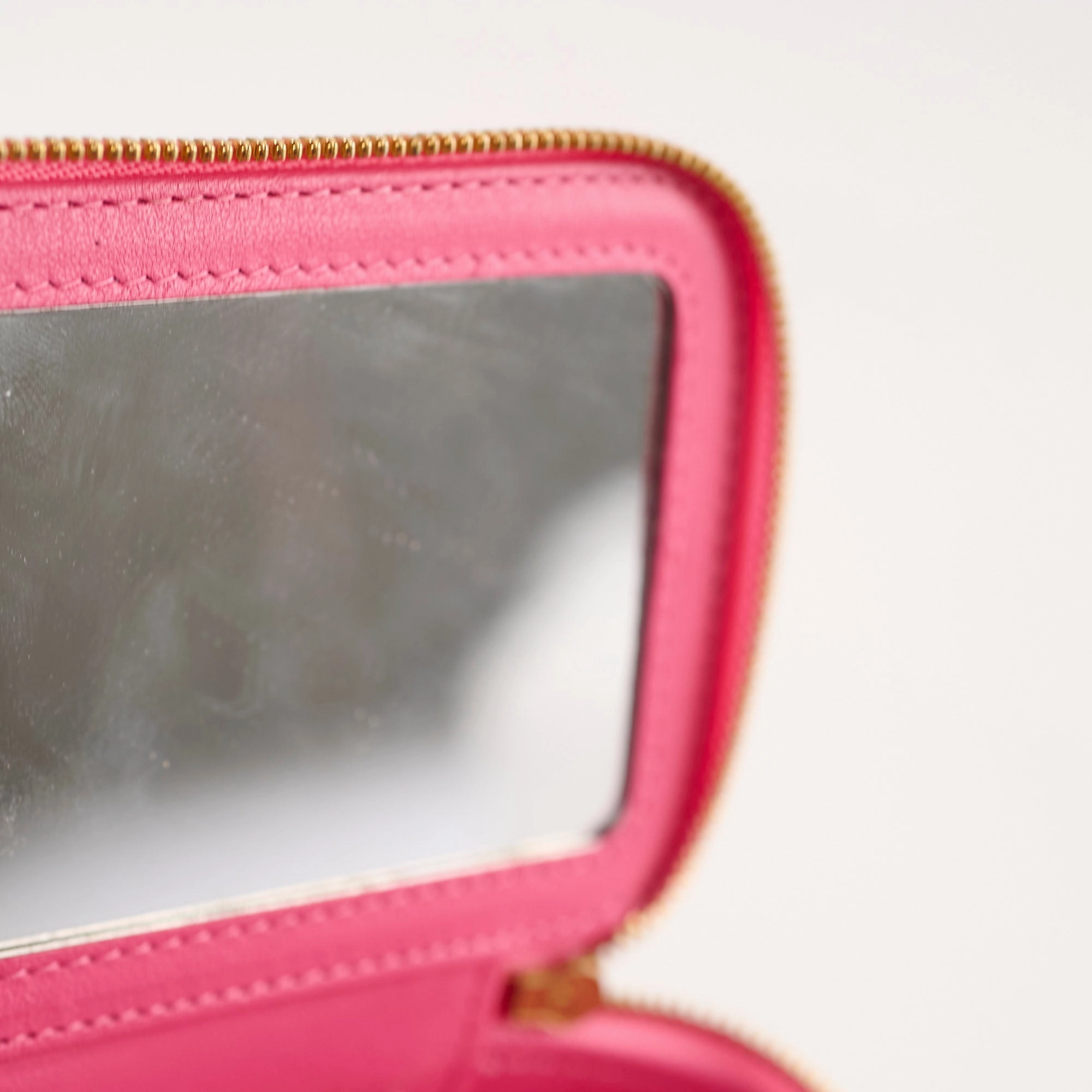 Chanel Pink Vanity Coco Chain (microchip)