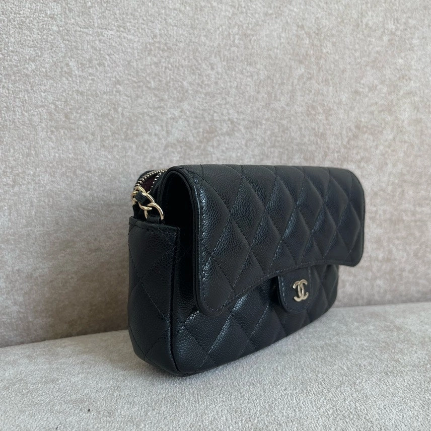Chanel Preloved Black Classic Crossbody Bag