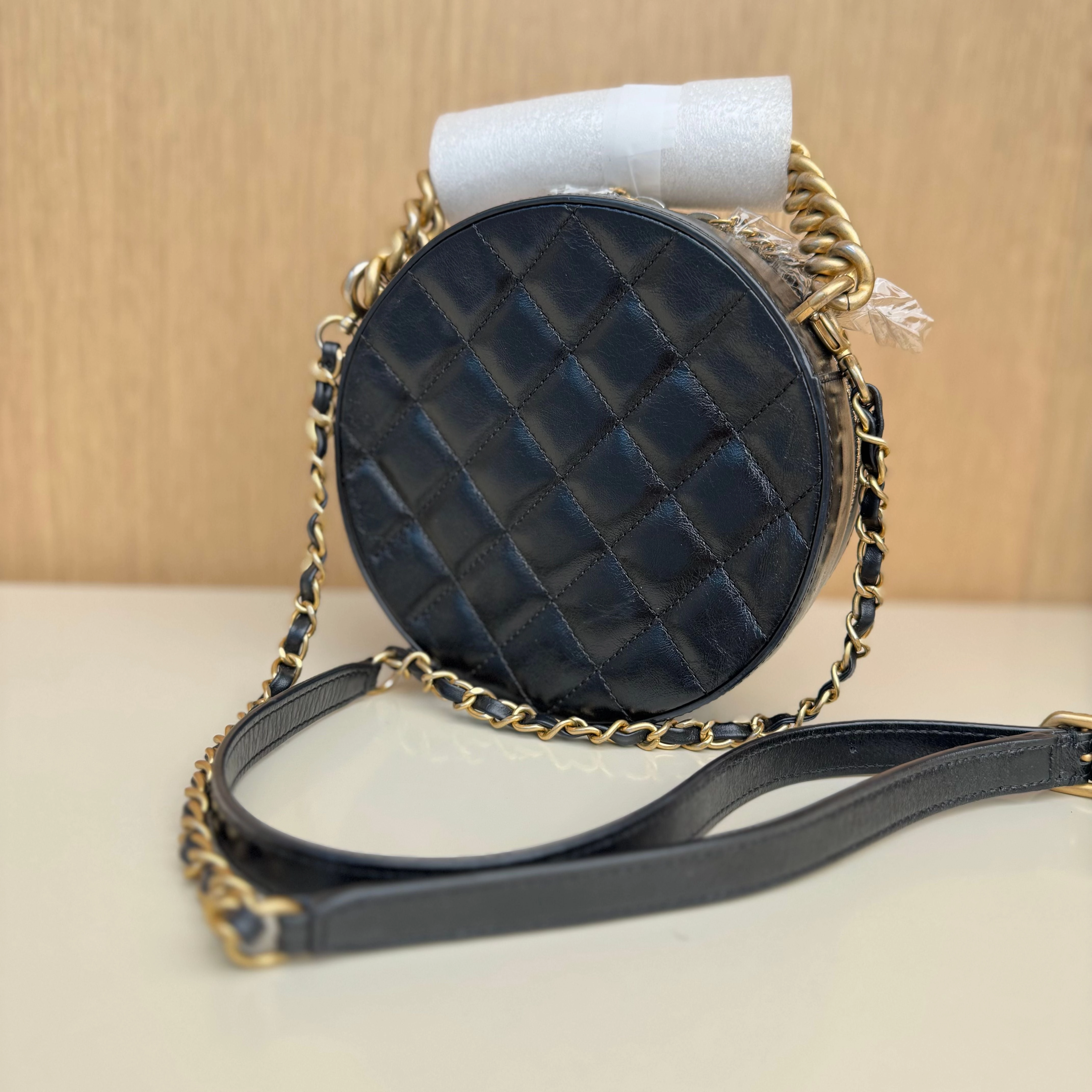 Chanel Round As Earth Bag - Black Crossbody Bags, Handbags 3187