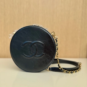 Chanel Round As Earth Bag - Black Crossbody Bags, Handbags 3187