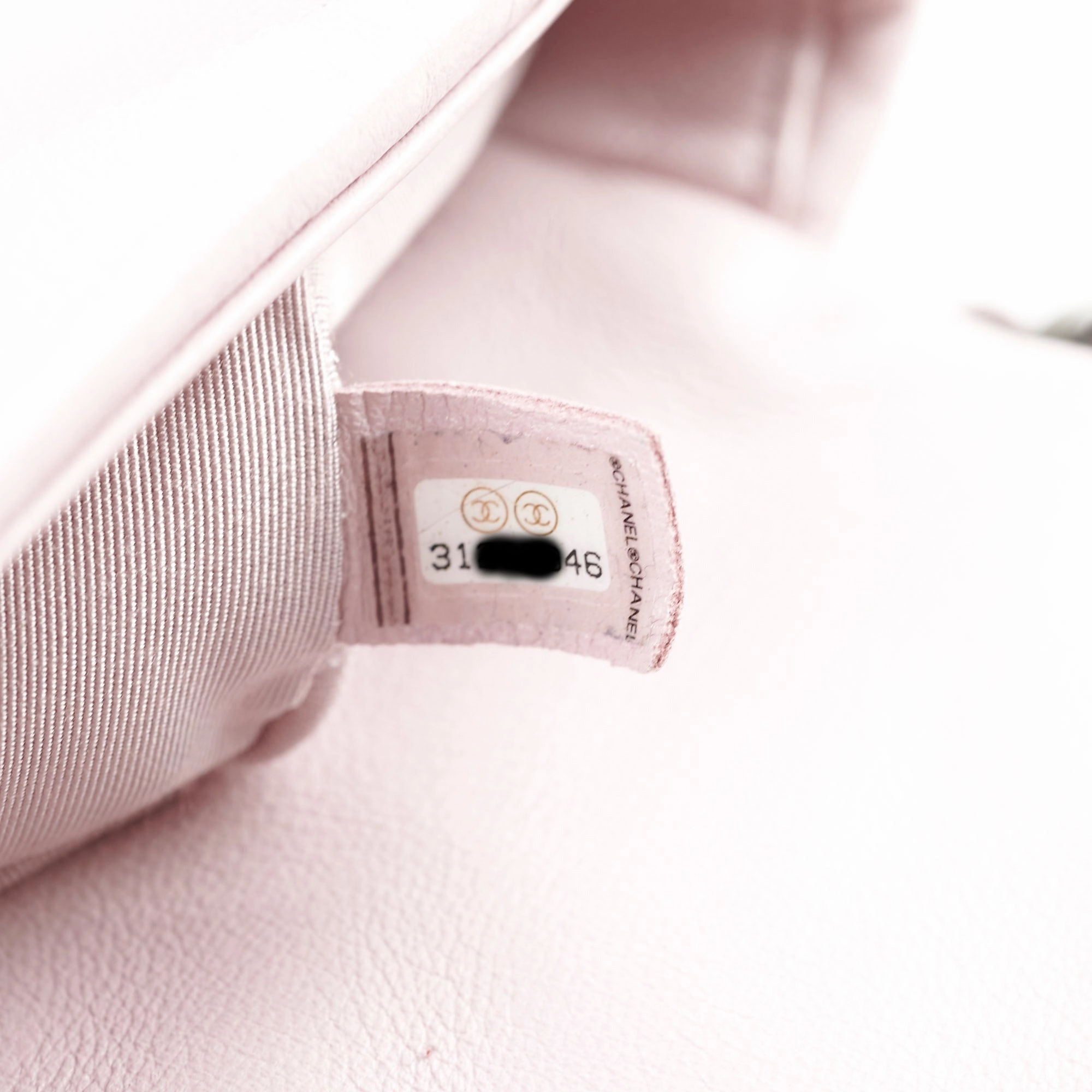 Chanel Small 19 Light Pink 31 Series