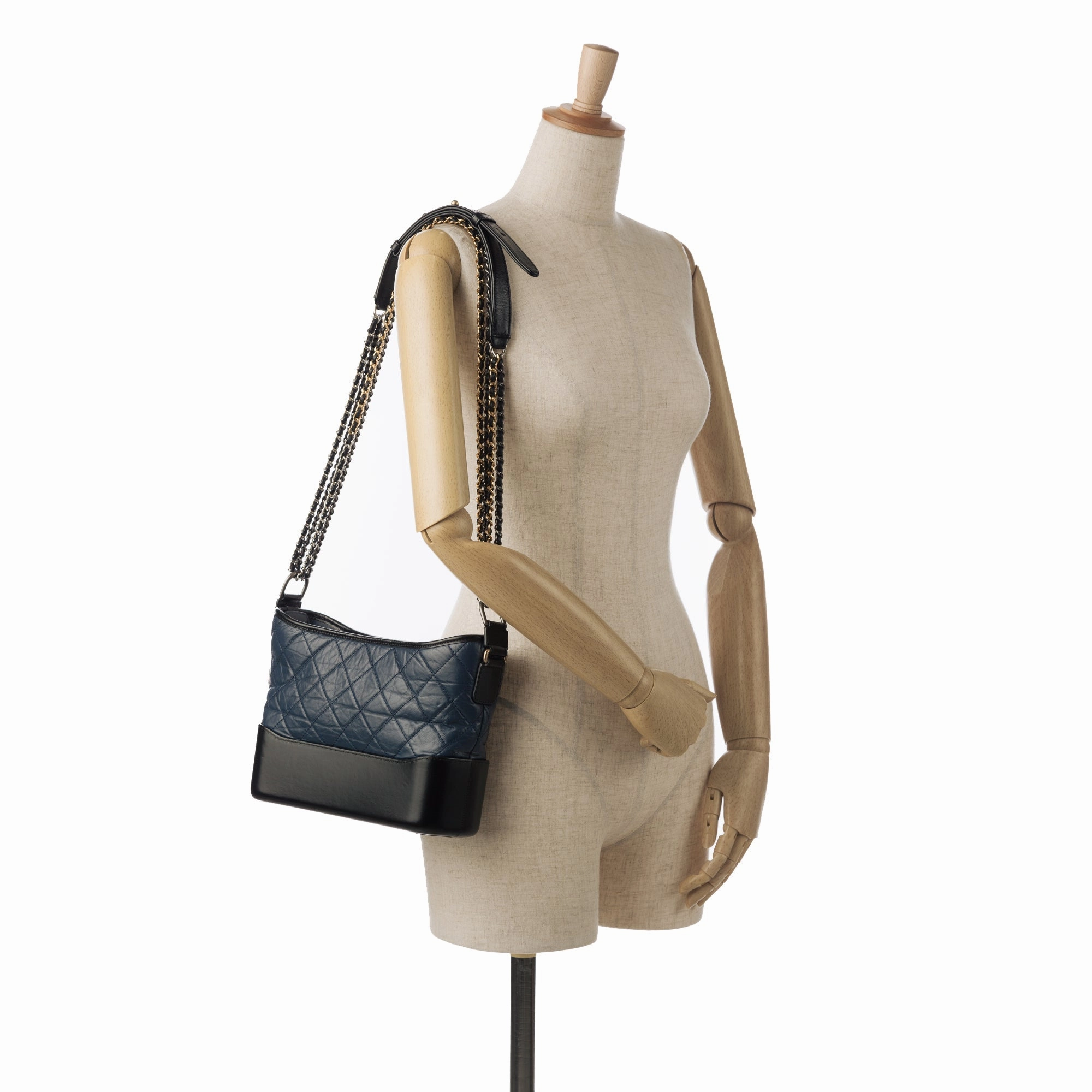 Chanel Small Bicolor Aged Calfskin Gabrielle Crossbody