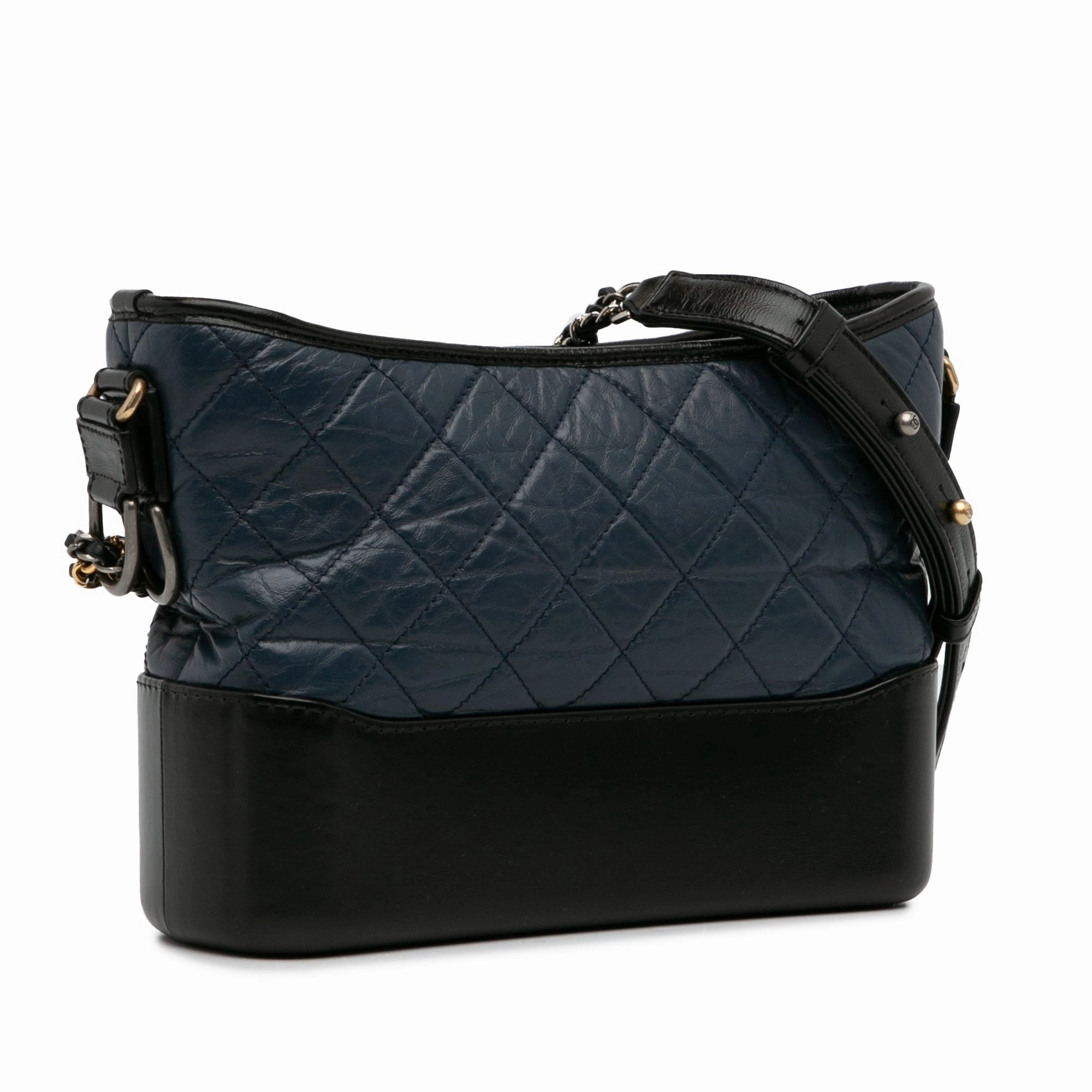 Chanel Small Bicolor Aged Calfskin Gabrielle Crossbody