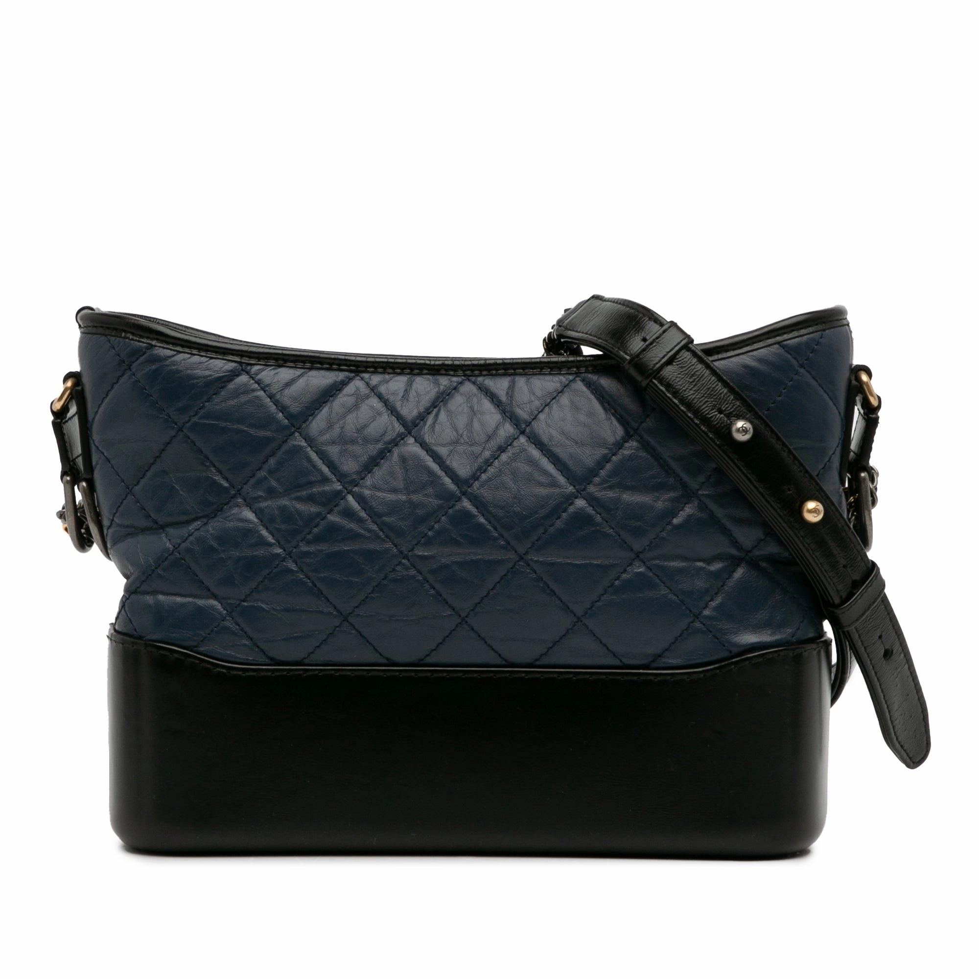 Chanel Small Bicolor Aged Calfskin Gabrielle Crossbody