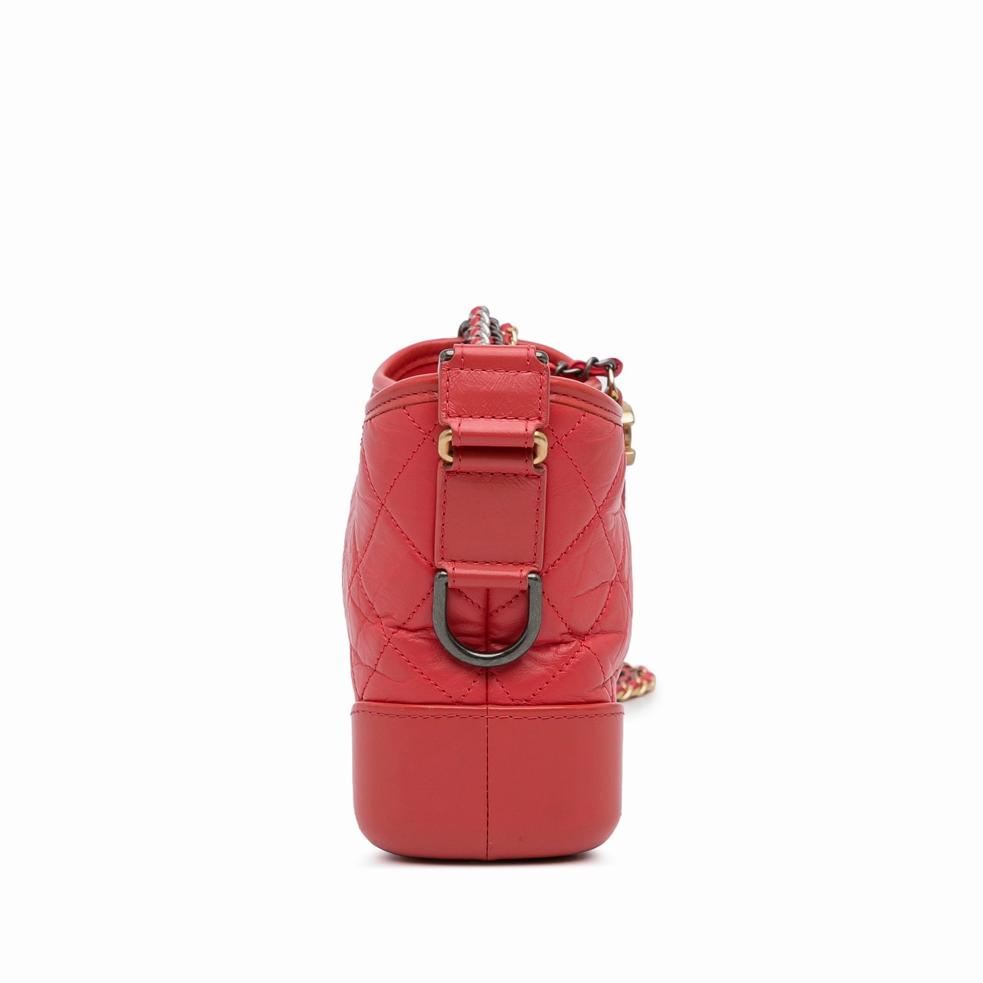 Chanel Small Chevron Lambskin Gabrielle Crossbody