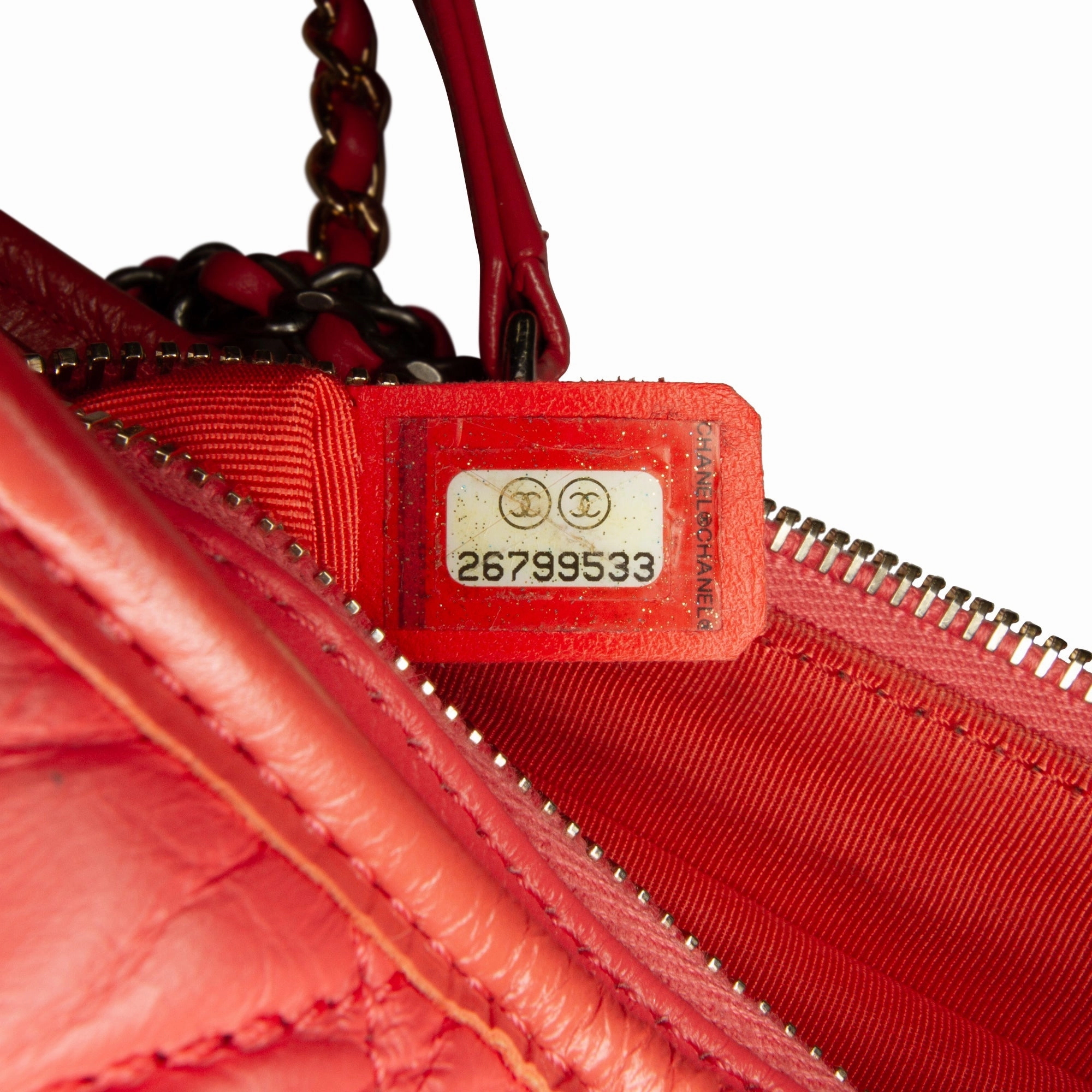 Chanel Small Chevron Lambskin Gabrielle Crossbody