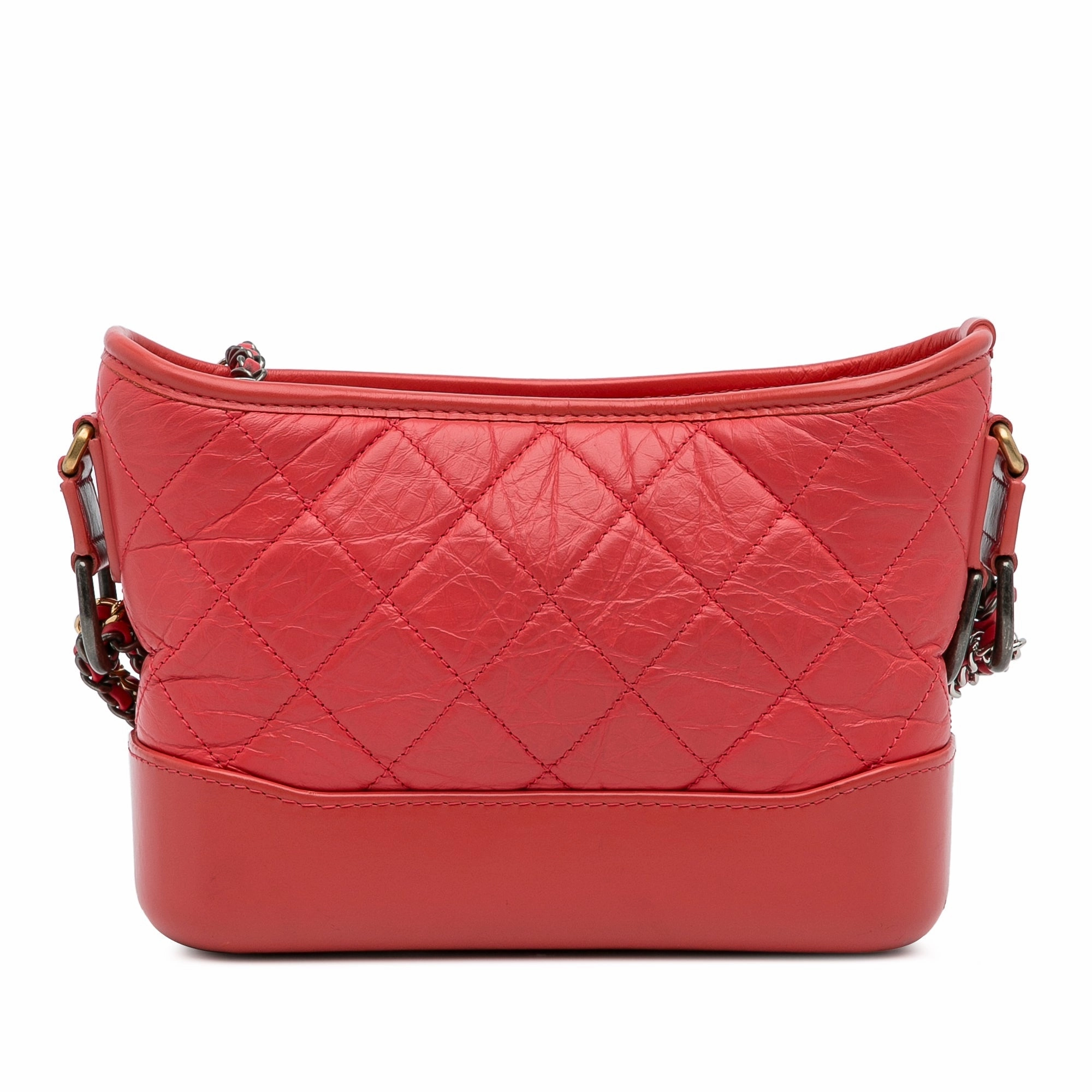 Chanel Small Chevron Lambskin Gabrielle Crossbody