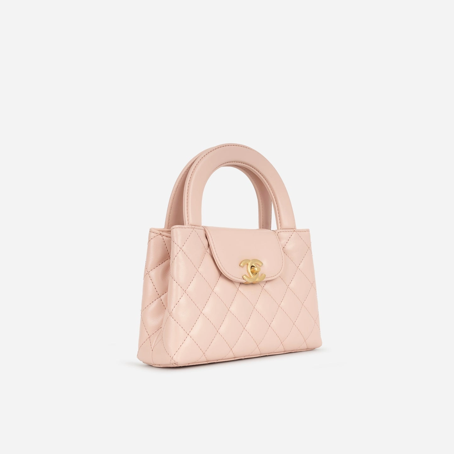 Chanel Small Kelly Re-Edition Light Pink Calfskin GHW