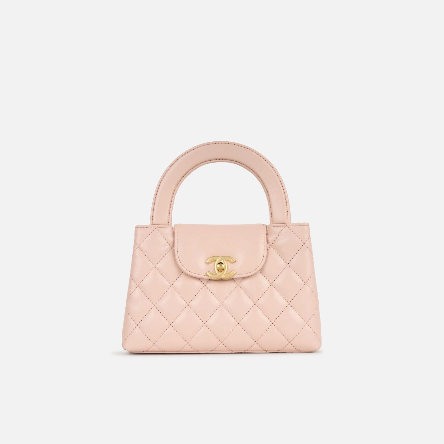 Chanel Small Kelly Re-Edition Light Pink Calfskin GHW