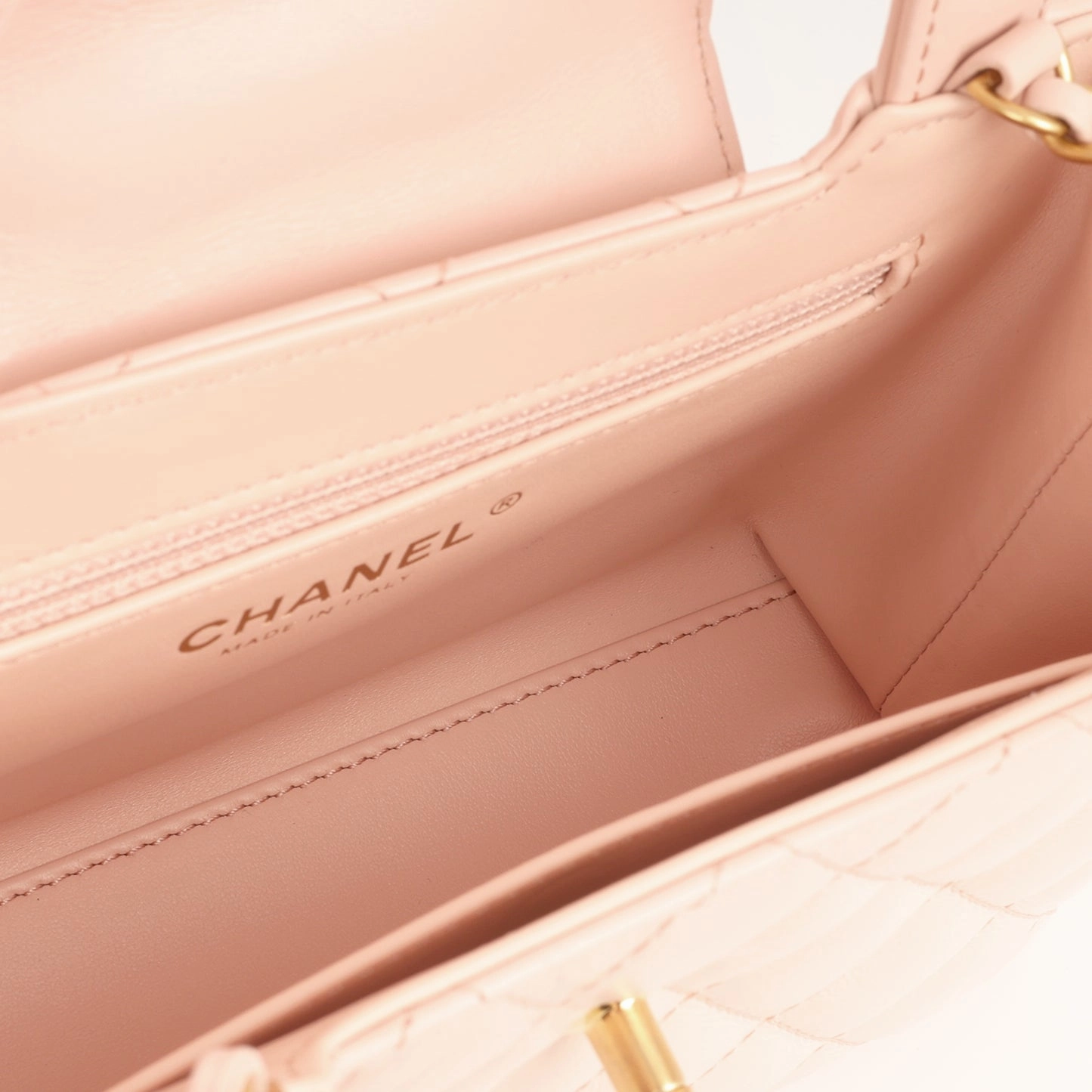 Chanel Small Kelly Re-Edition Light Pink Calfskin GHW