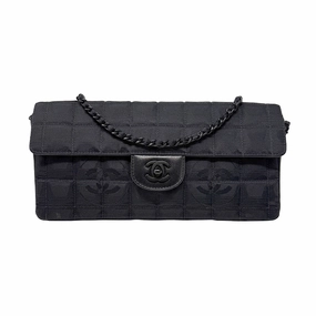 Chanel Travel Ligne E/W Flap Shoulder Bag