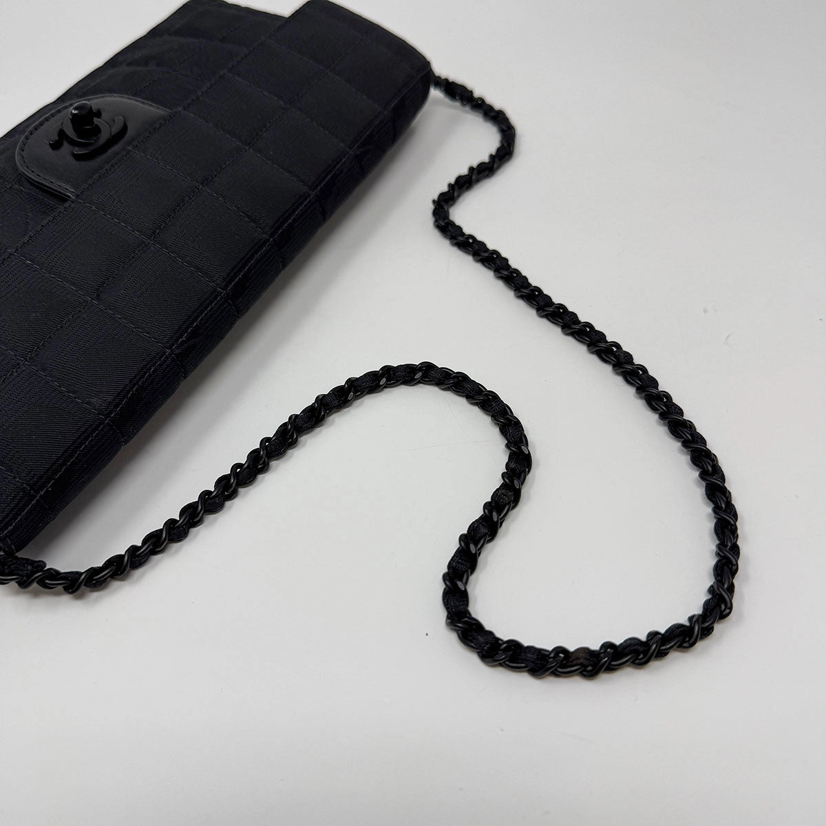 Chanel Travel Ligne E/W Flap Shoulder Bag