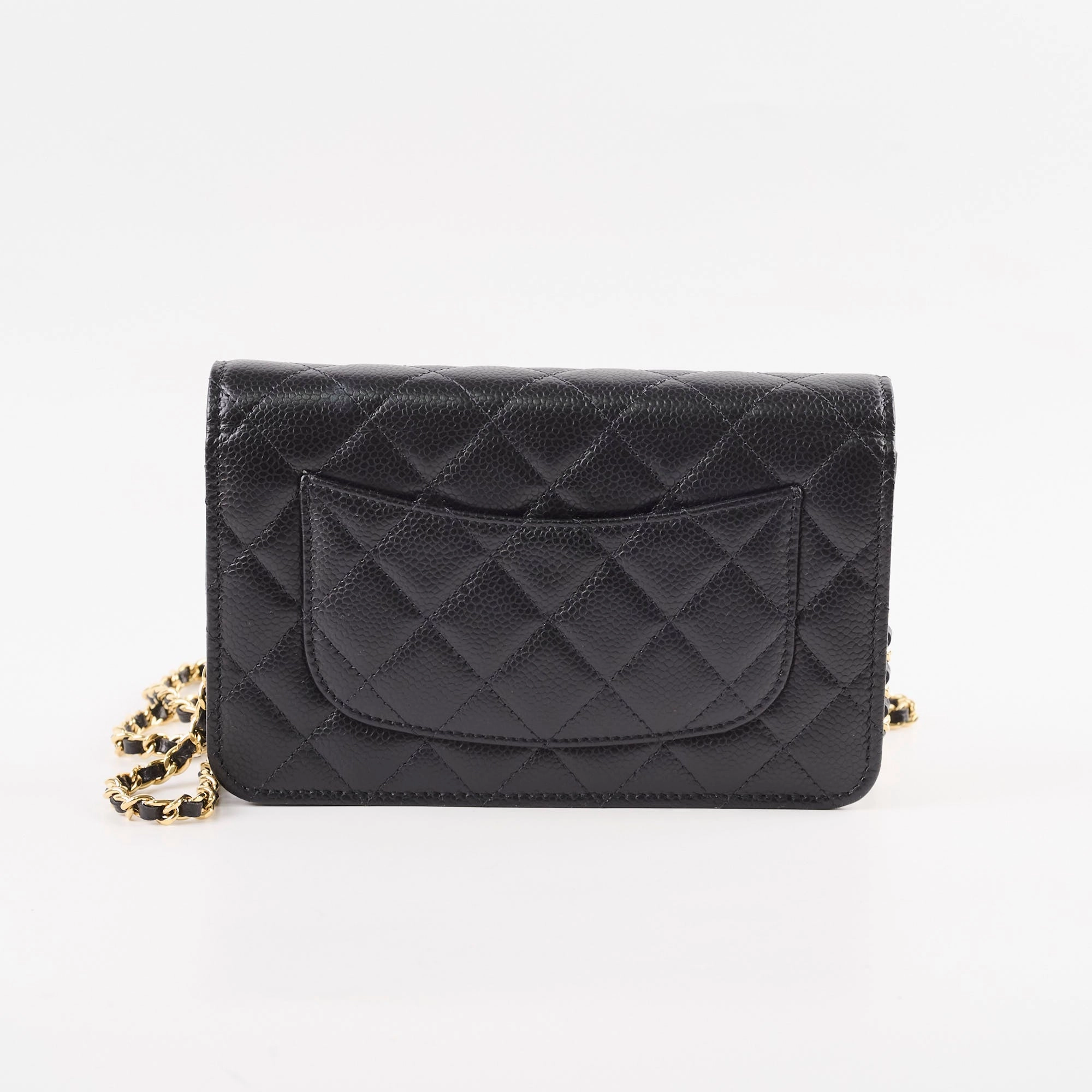 Chanel WOC Black Caviar GHW