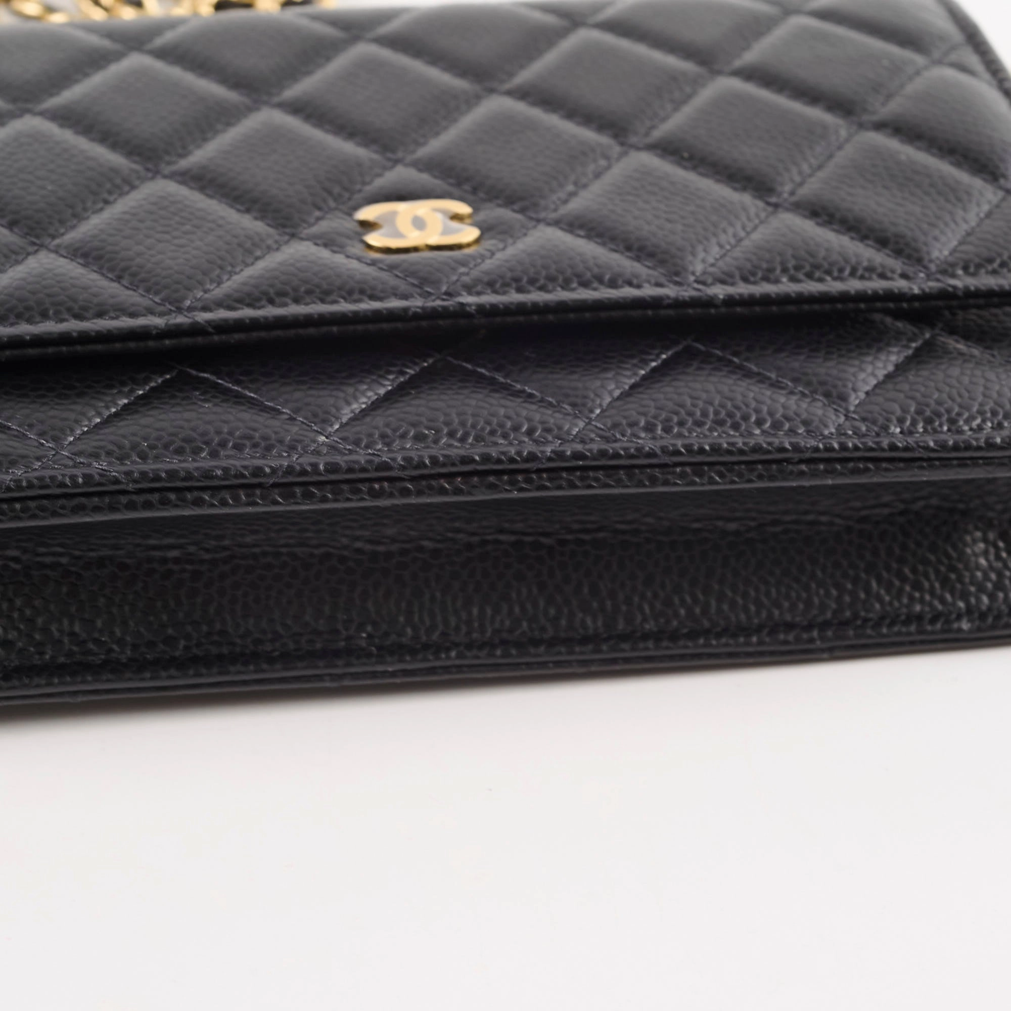 Chanel WOC Black Caviar GHW