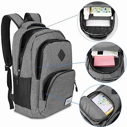 Charging Backpack,Laptop Backpack,School Backpack with USB Charging Port 15.6 Inch Laptop