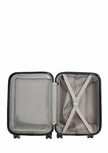 Chariot Duro 20" Carry-on Hardside 4 Wheel Spinner Luggage with Laptop Pocket Grey
