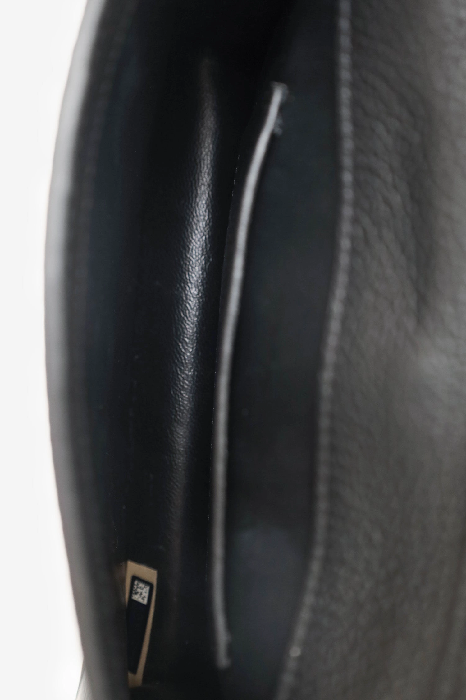Chloe Black Leather 'Alphabet' Crossbody Bag