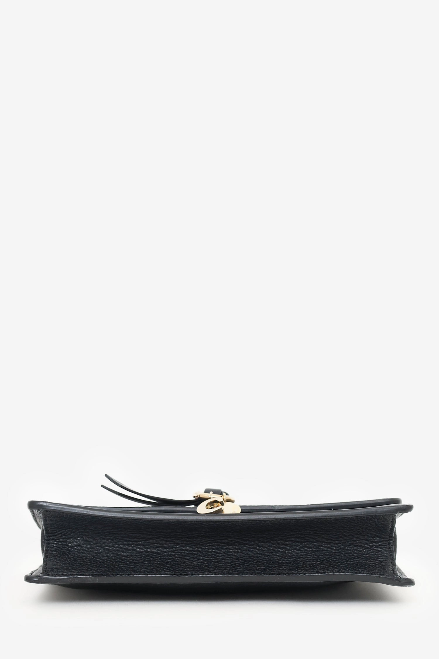 Chloe Black Leather 'Alphabet' Crossbody Bag
