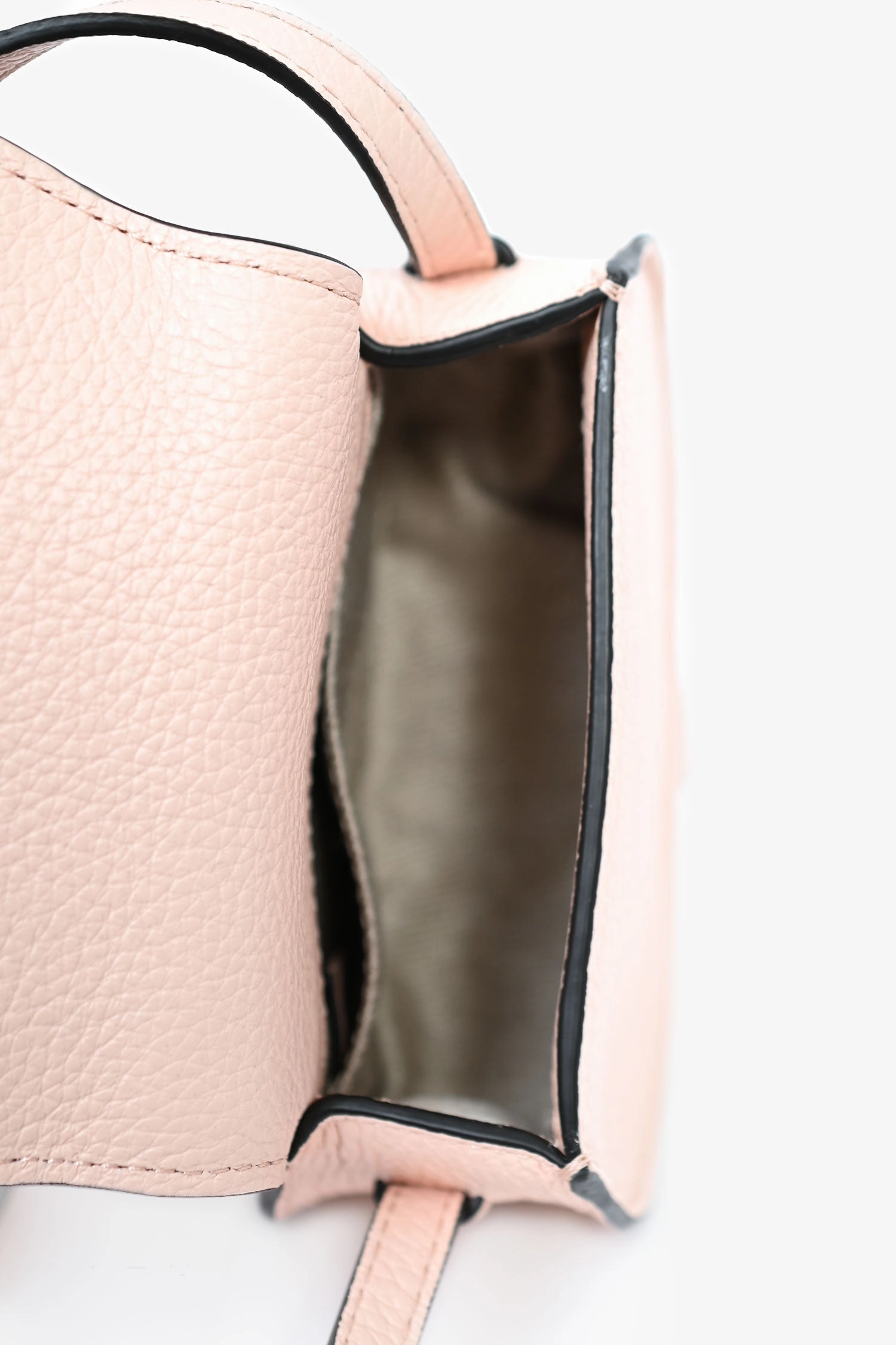 Chloe Pink Leather Nano 'Marcie' Shoulder Bag