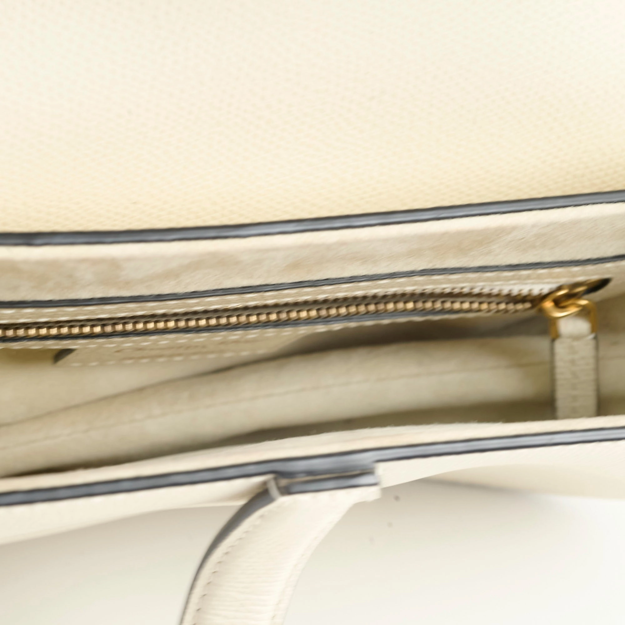 Christian Dior Saddle Bag Ivory
