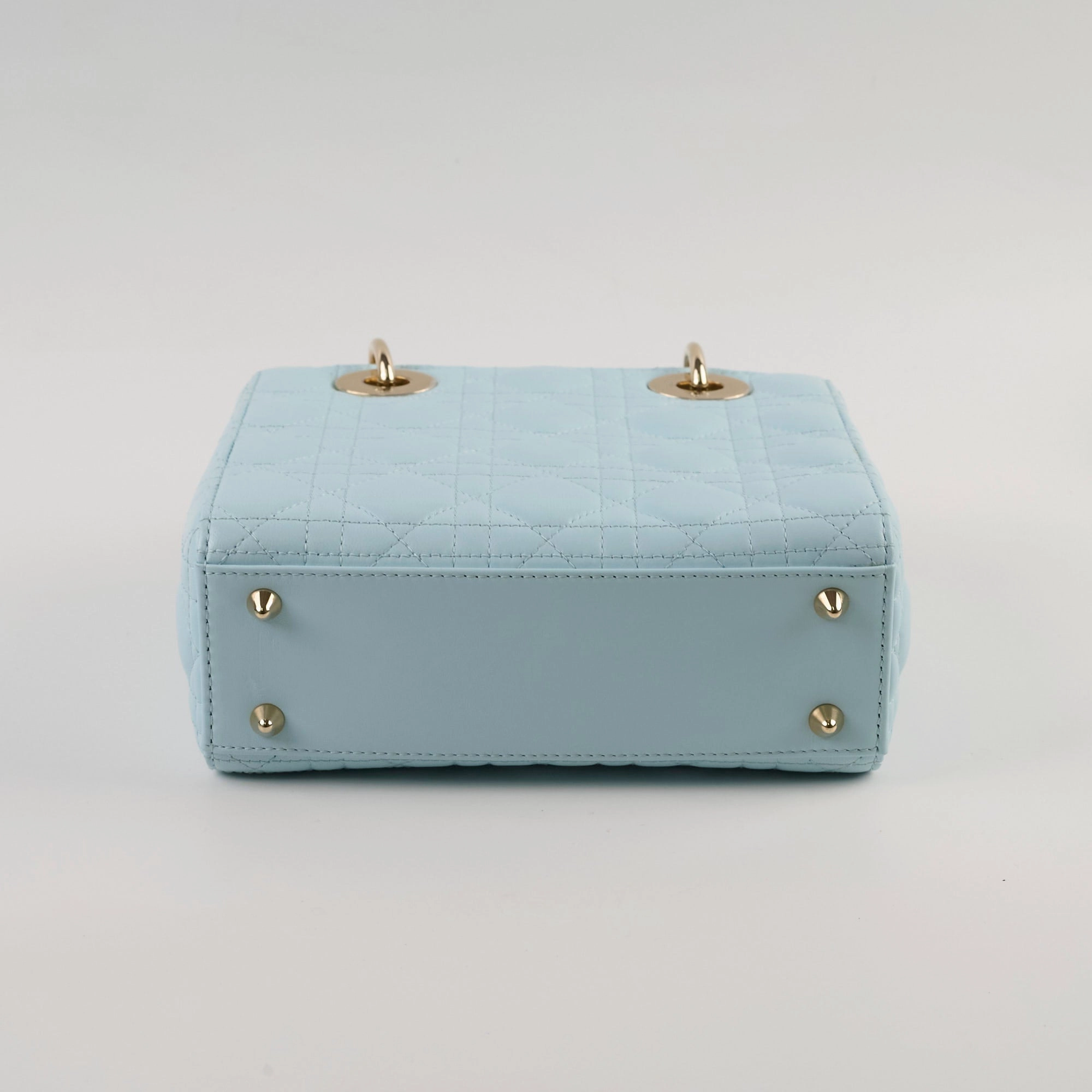 Christian Dior Small Lady Dior ABC Blue