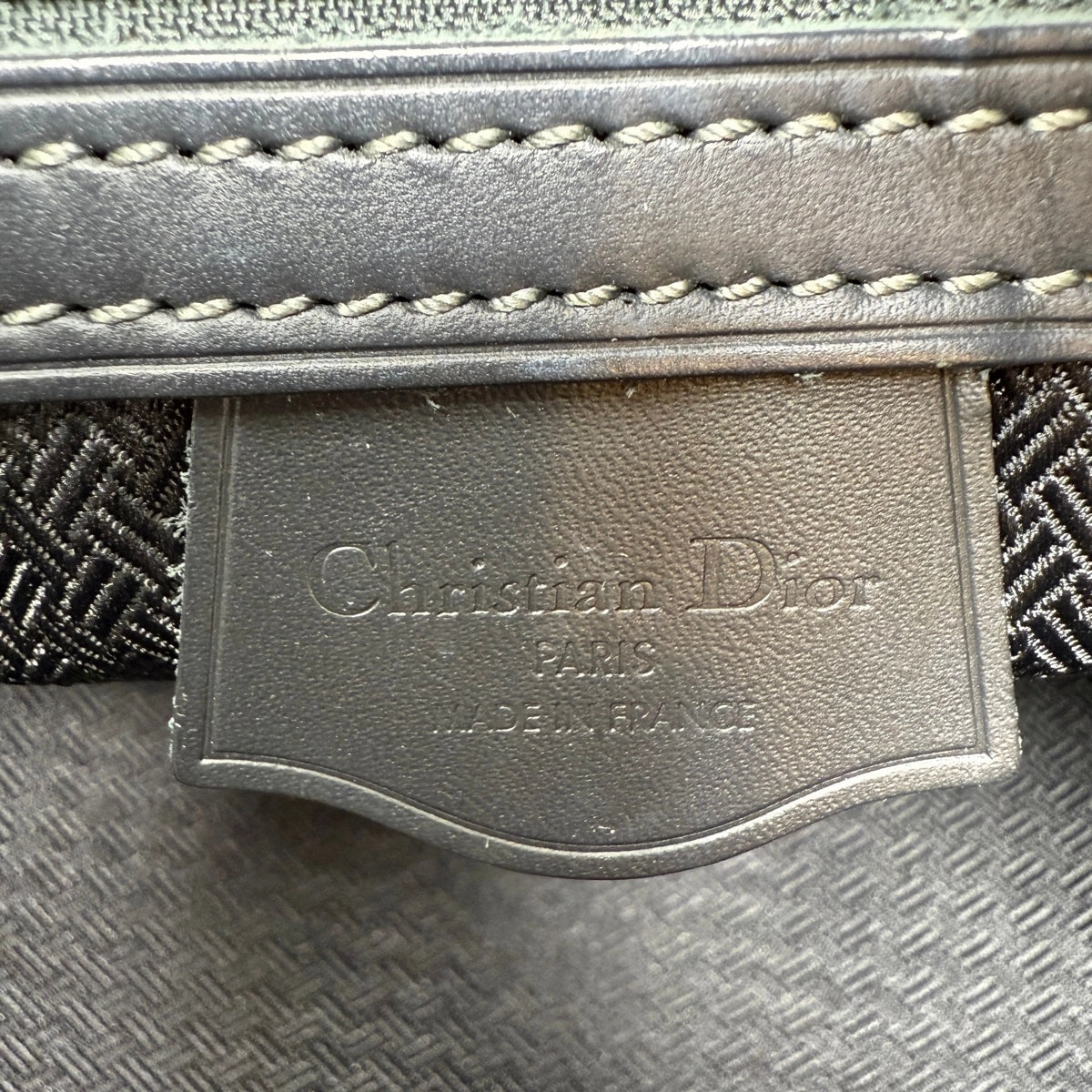 Christian Dior Vintage Trotter Handle Bag