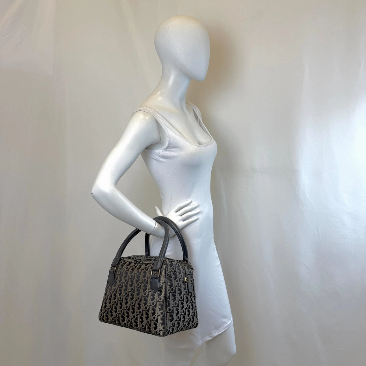 Christian Dior Vintage Trotter Handle Bag