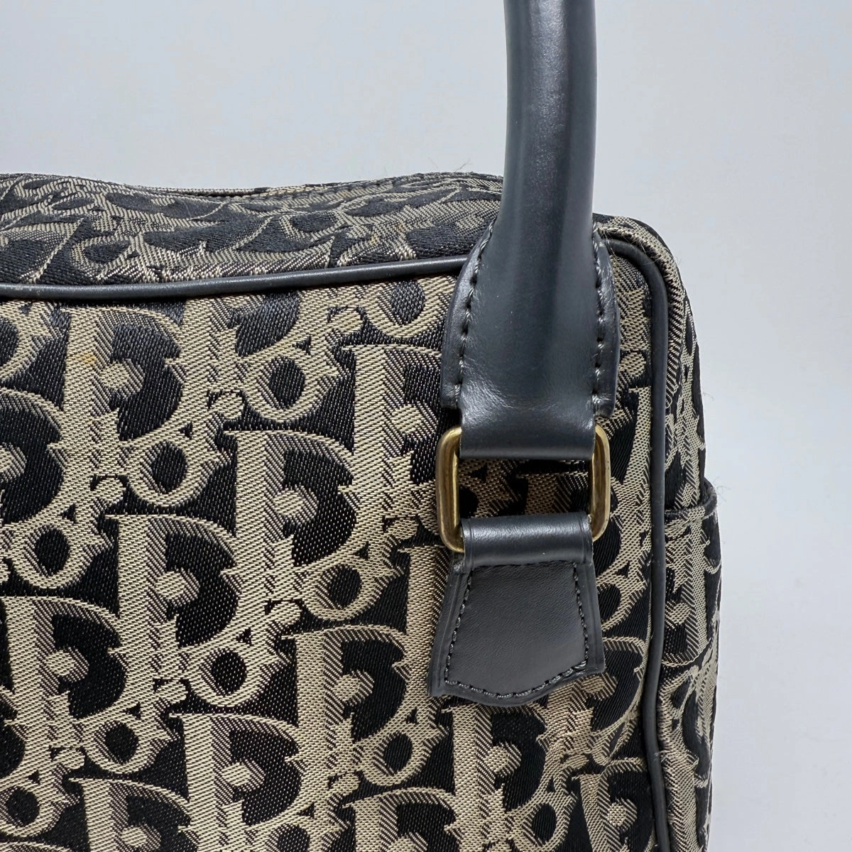 Christian Dior Vintage Trotter Handle Bag