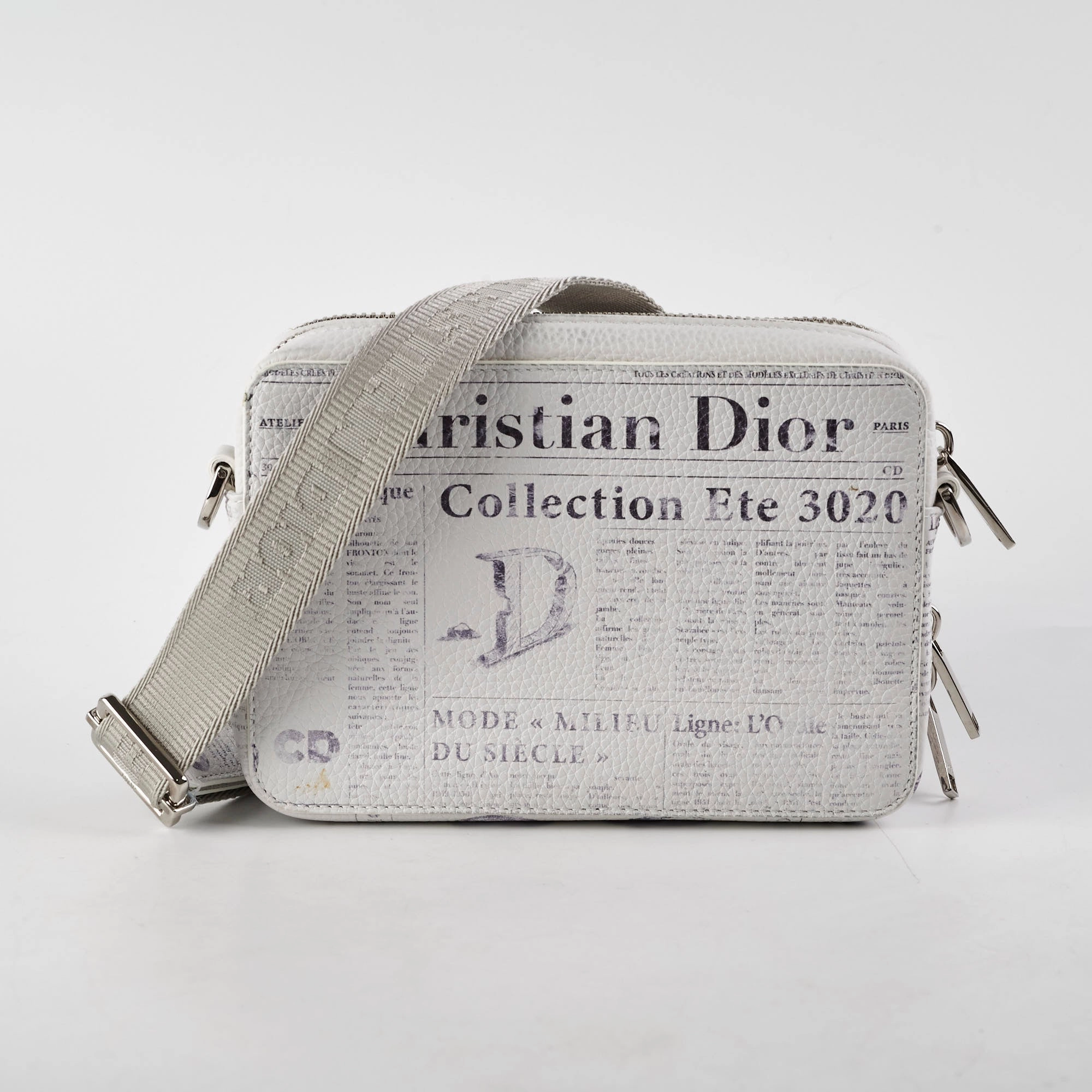 Christian Dior x Daniel Arsham Newspaper Crossbody Bag