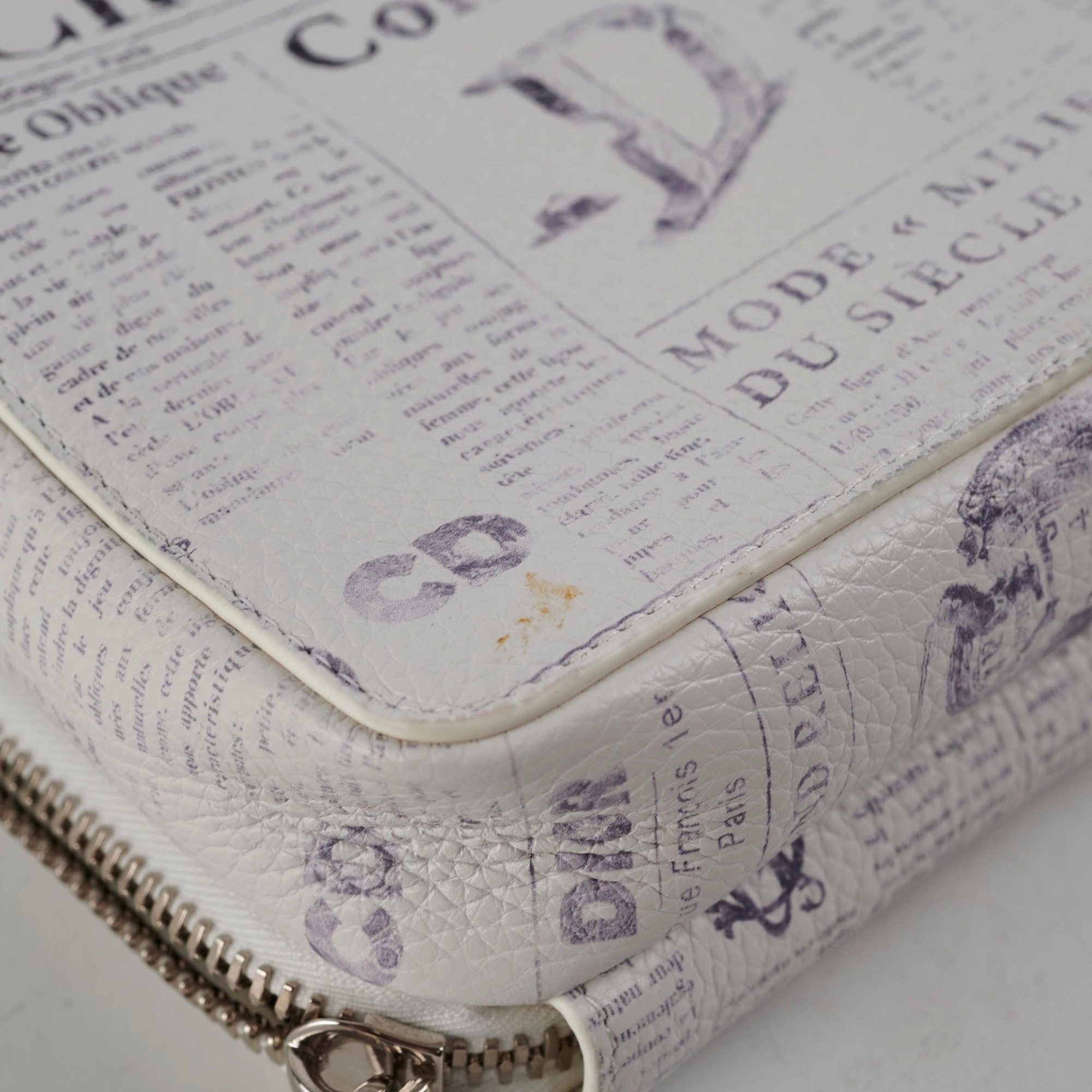 Christian Dior x Daniel Arsham Newspaper Crossbody Bag