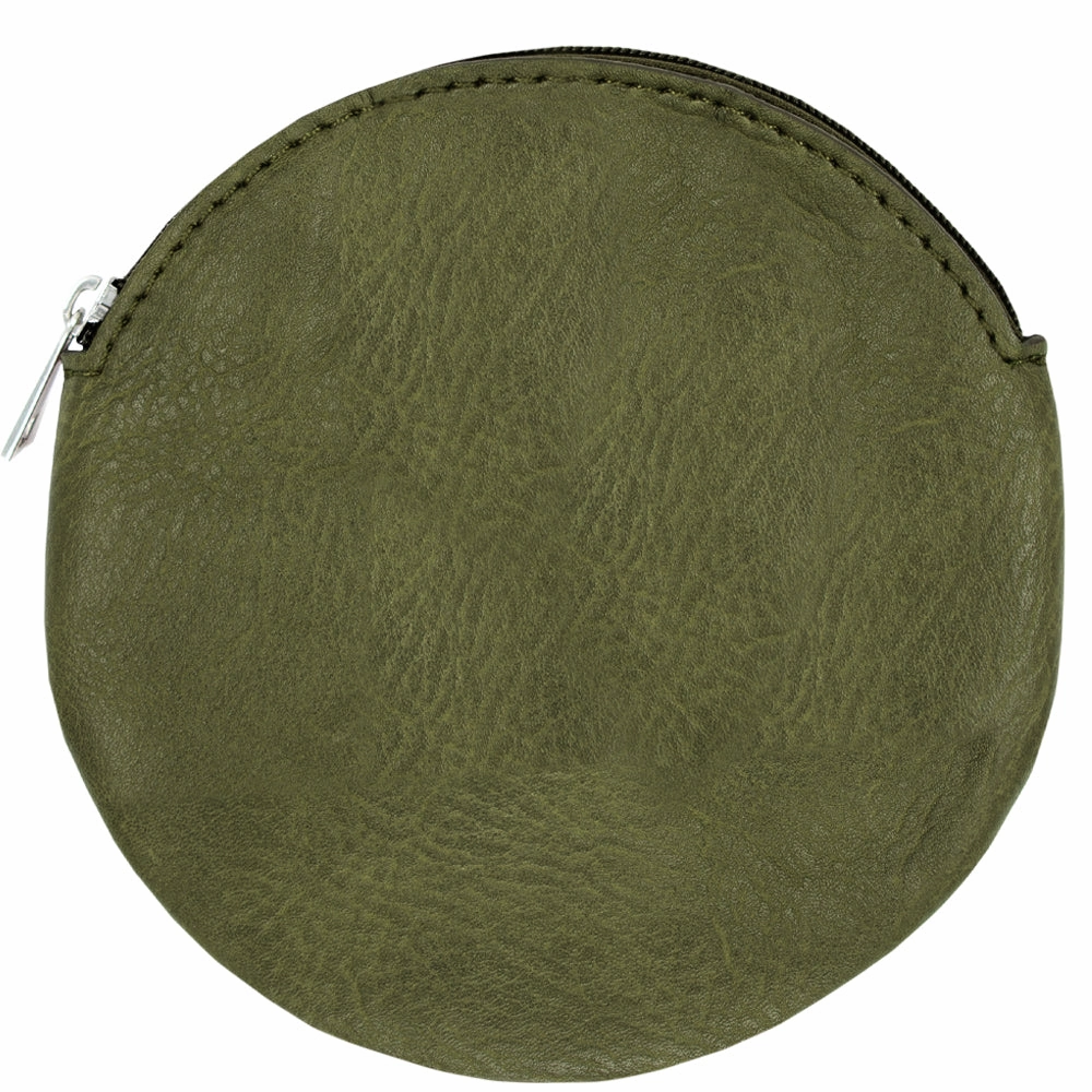 Circle Coin Purse (Multiple Colors)