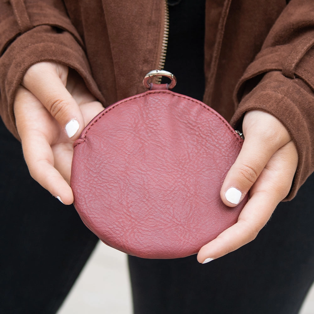 Circle Coin Purse (Multiple Colors)
