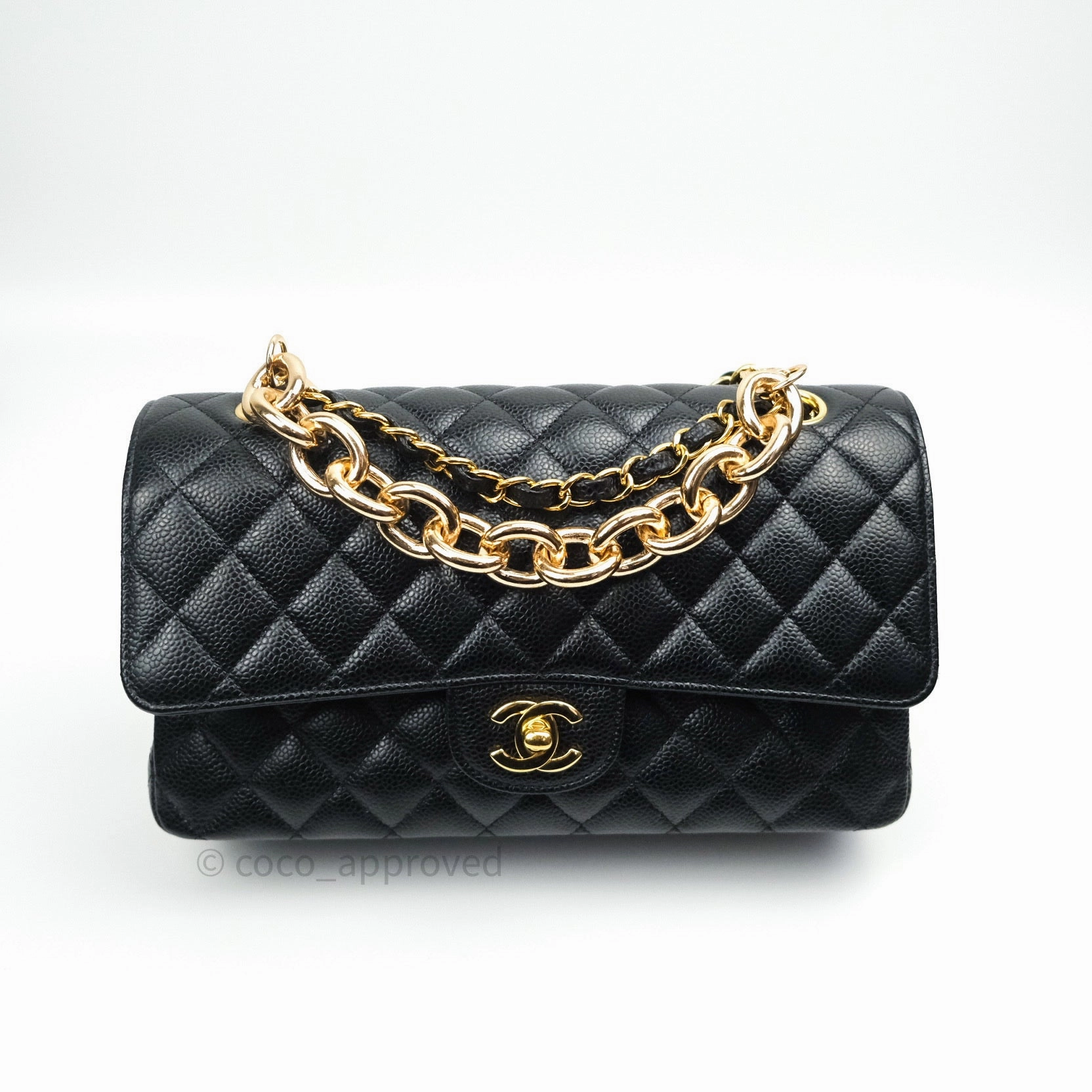 Circle Link Loop Chain (Gold)