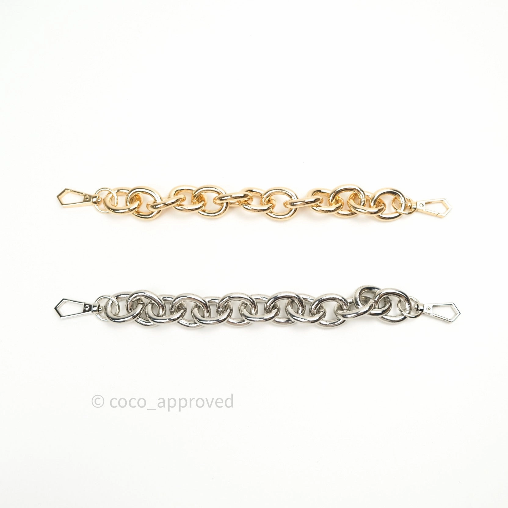 Circle Link Loop Chain (Gold)
