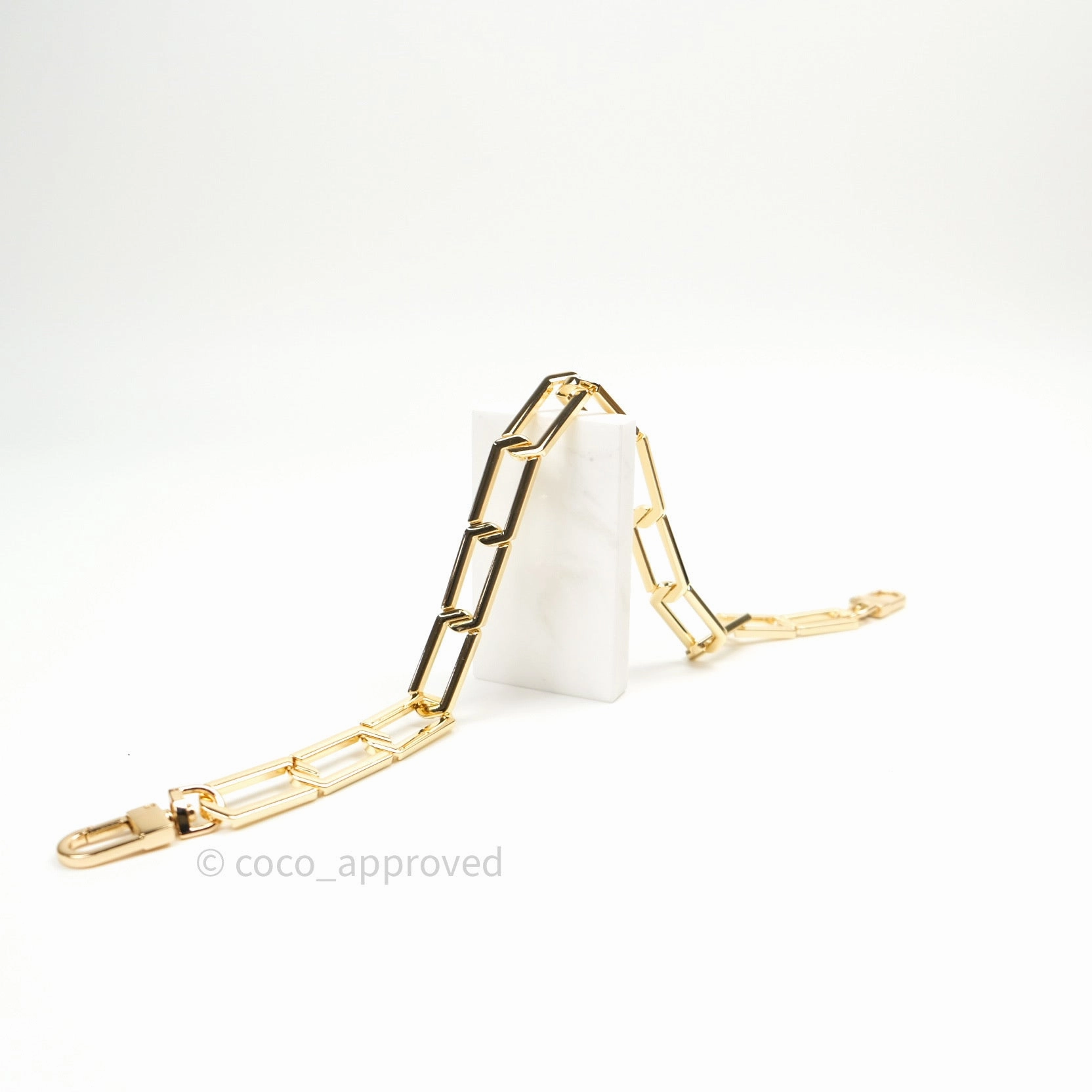 CK Thin Flat Chain (Gold)
