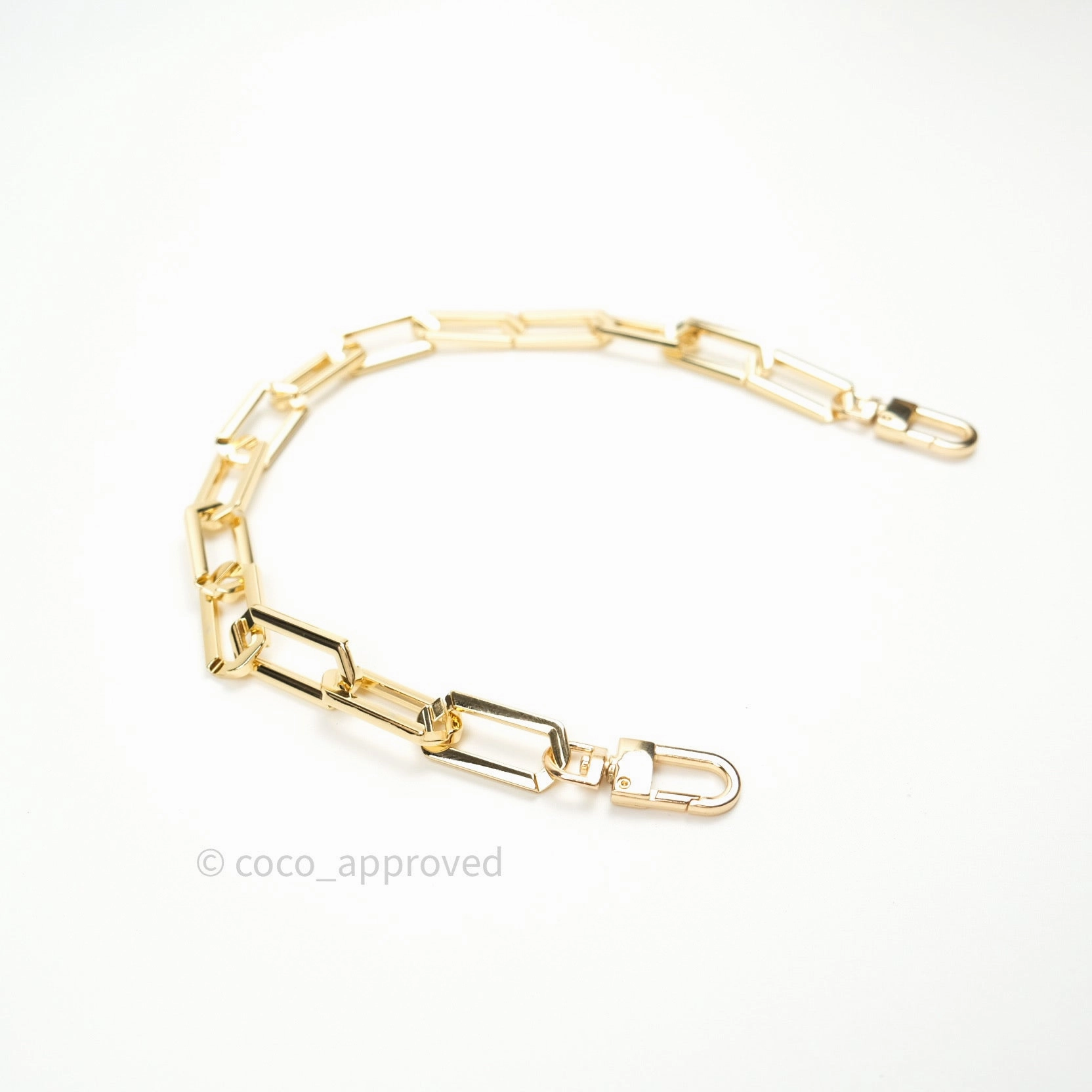 CK Thin Flat Chain (Gold)